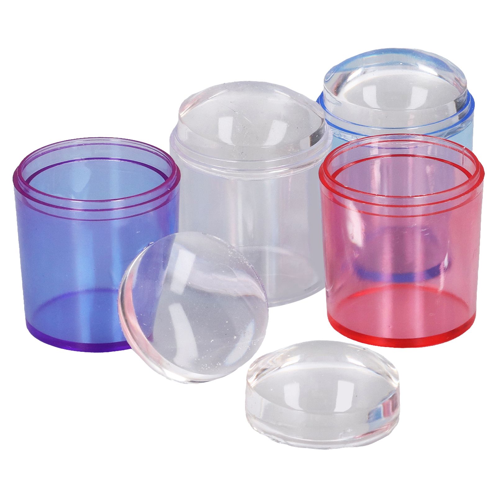 Nail Art Stamper Clear Silicone Stamping Jelly for for DIY Nail Edges Prints Patterns - Image 6
