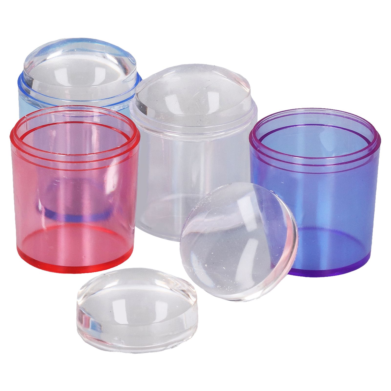 Nail Art Stamper Clear Silicone Stamping Jelly for for DIY Nail Edges Prints Patterns - Image 7