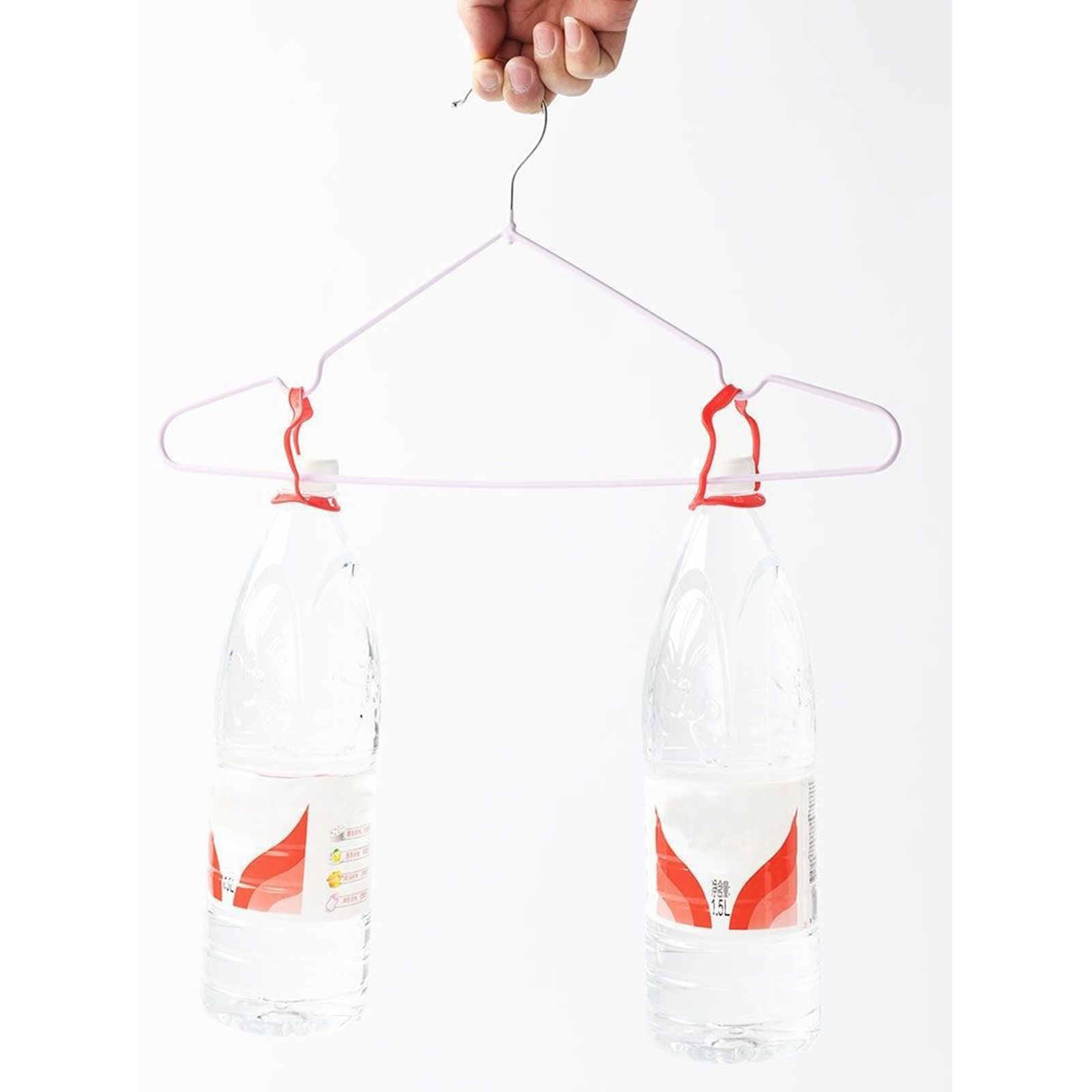 10PCS 40cm Clothing Hanger Coat Hanger Clothes Drying Rack Stainless Steel Laundry RackPink - Image 7