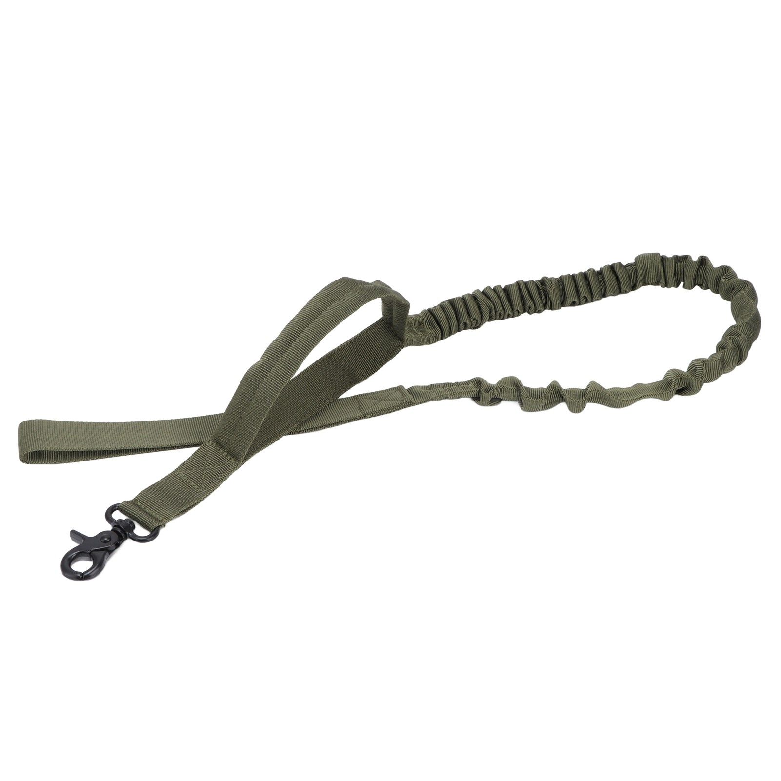 Dog Leash Durable Wear Resistant Easy Control Elasticity Provides Ductility Military Pet Leash Pet SupplyGreen - Image 4