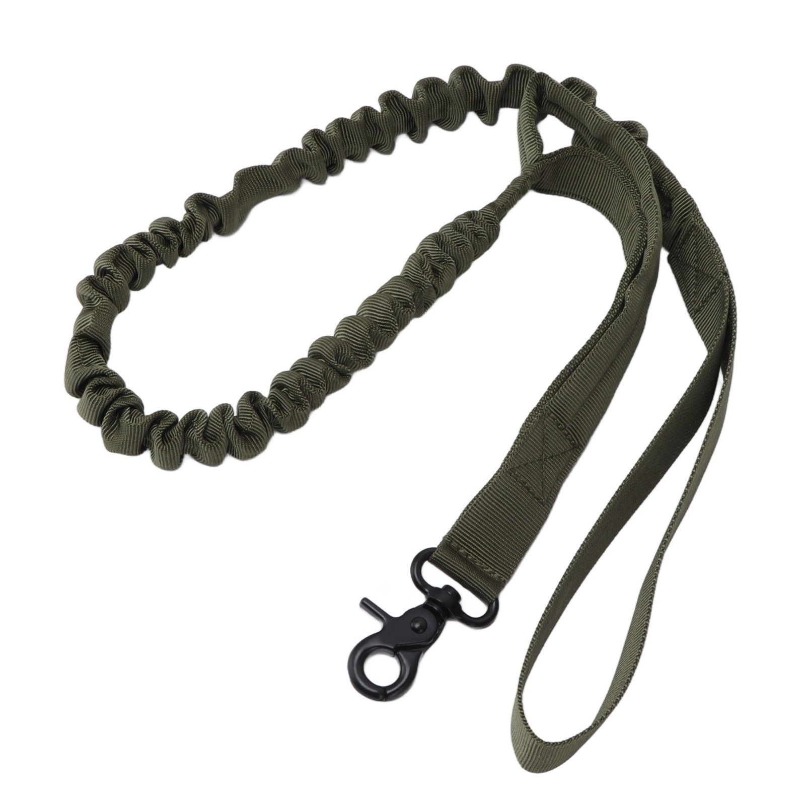 Dog Leash Durable Wear Resistant Easy Control Elasticity Provides Ductility Military Pet Leash Pet SupplyGreen - Image 5