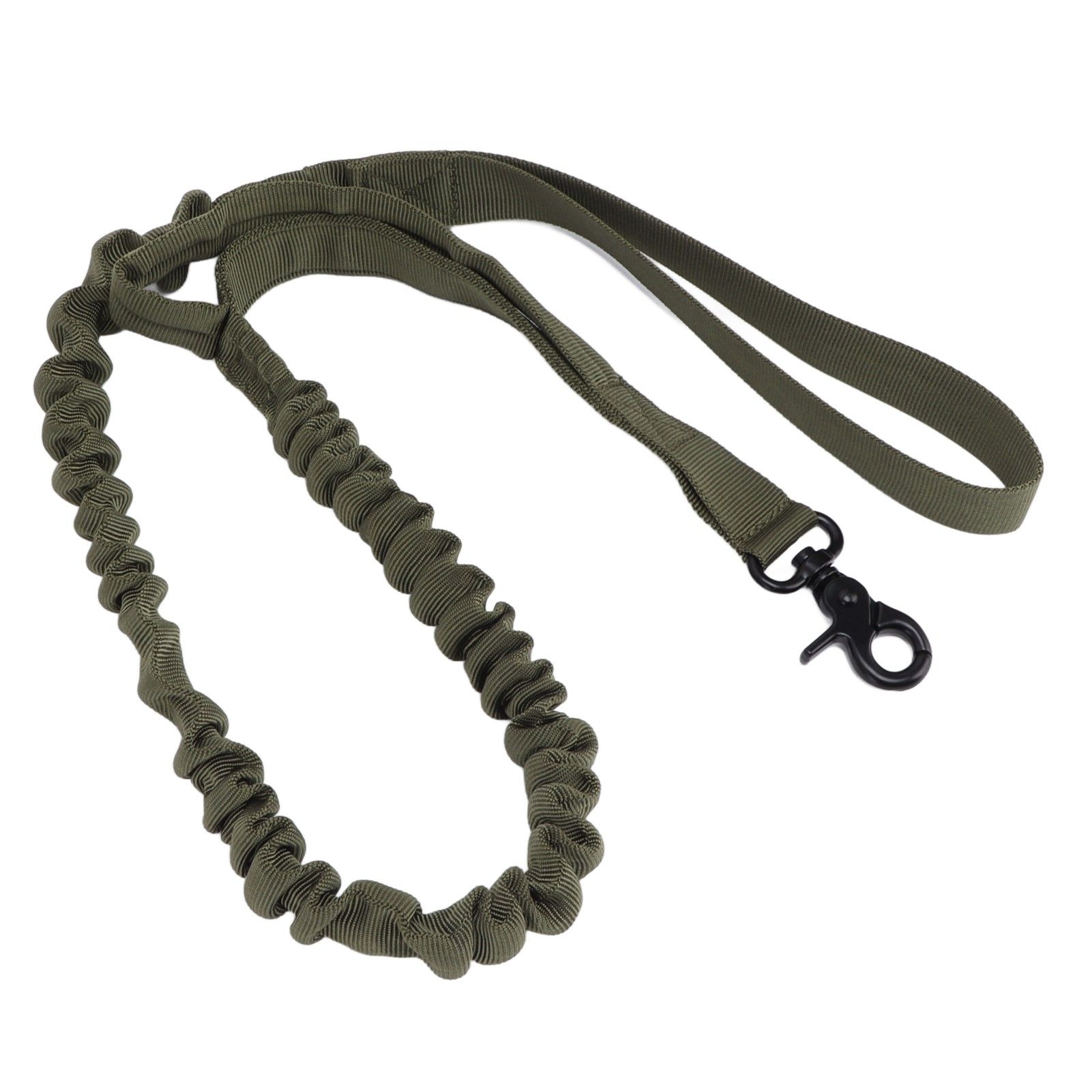 Dog Leash Durable Wear Resistant Easy Control Elasticity Provides Ductility Military Pet Leash Pet SupplyGreen - Image 6