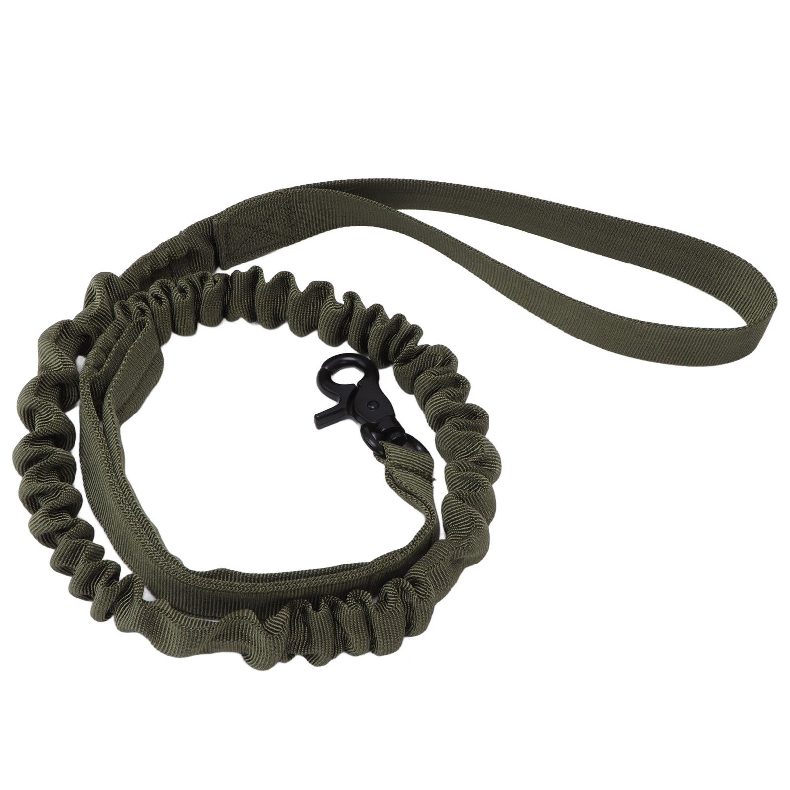 Dog Leash Durable Wear Resistant Easy Control Elasticity Provides Ductility Military Pet Leash Pet SupplyGreen - Image 8