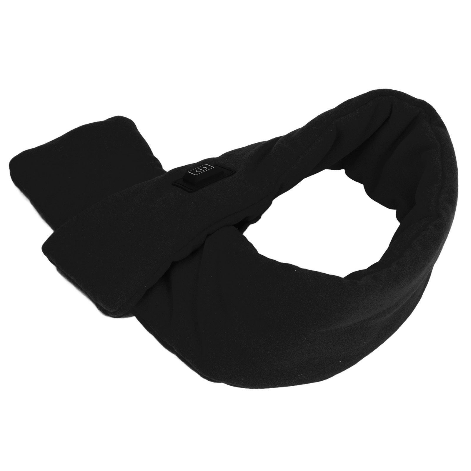 Heating Scarf Washable Skin Friendly Electric Heated Scarf with 3 Adjustable Gears for Adults Children ElderlyBlack - Image 6