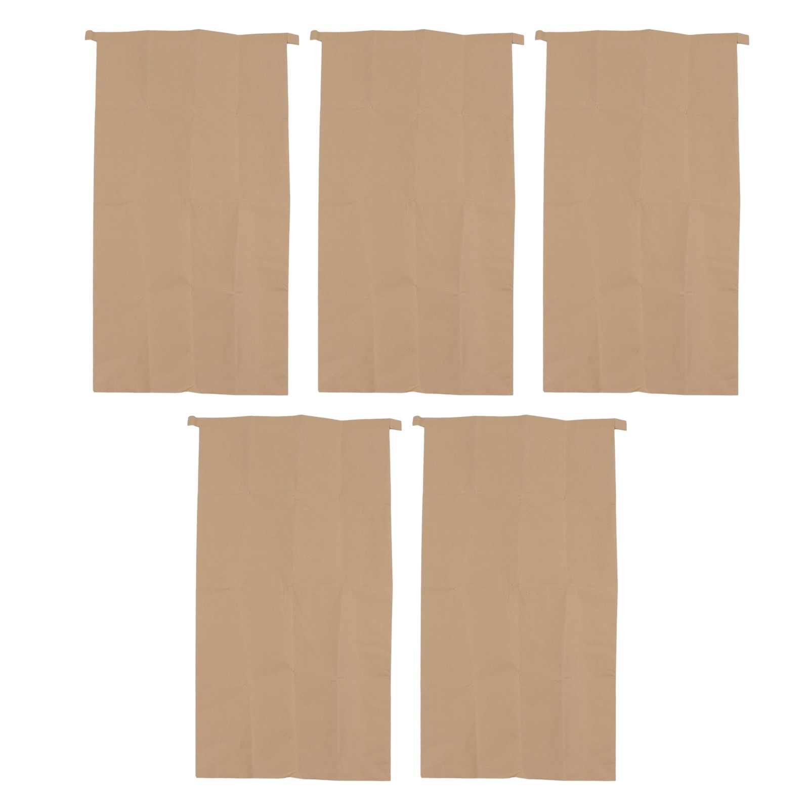 5Pcs Kraft Paper Composite Woven Bag Waterproof 100 X 50cm Leaf Storage Bag for Home Garden Courtyard Lawn - Image 1