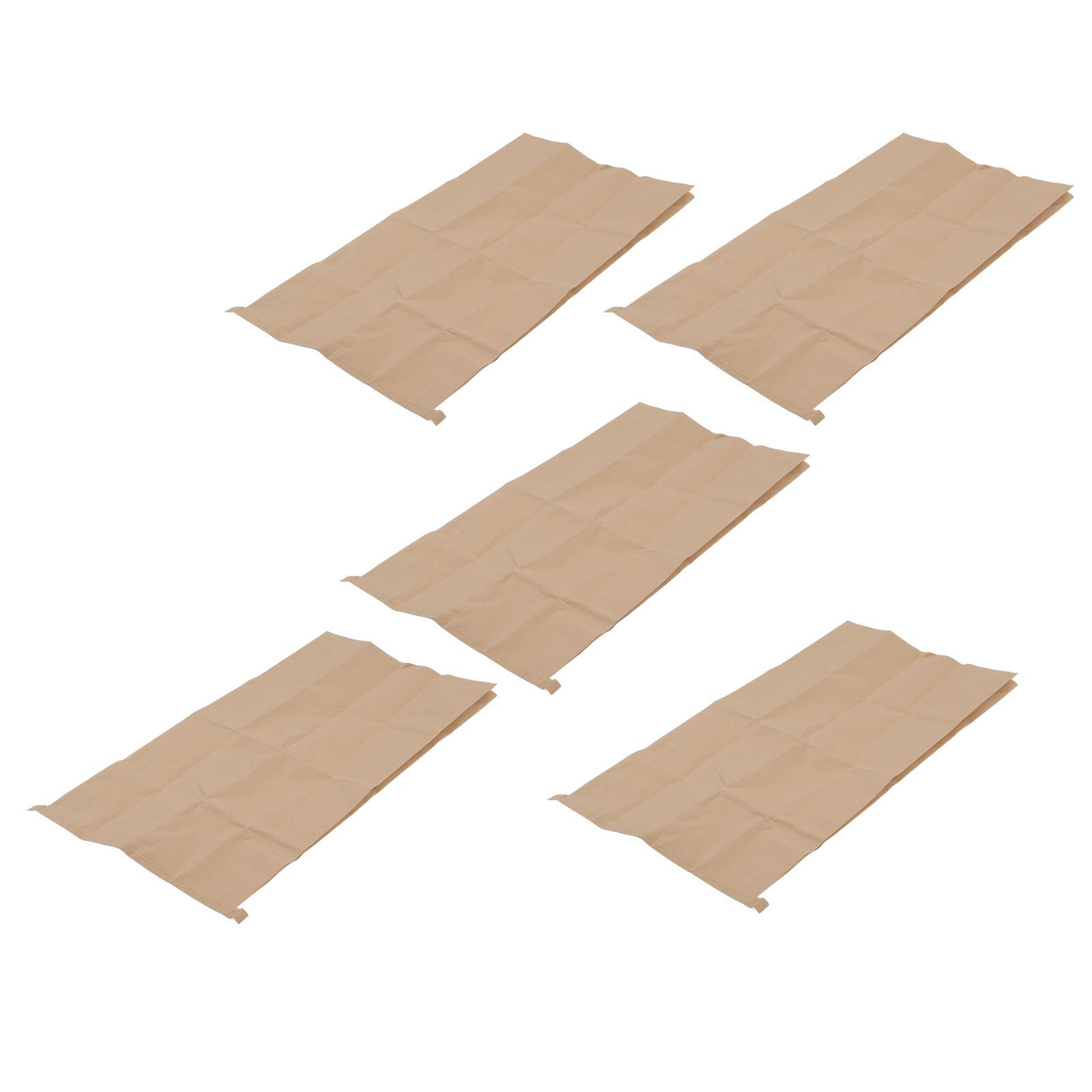 5Pcs Kraft Paper Composite Woven Bag Waterproof 100 X 50cm Leaf Storage Bag for Home Garden Courtyard Lawn - Image 3