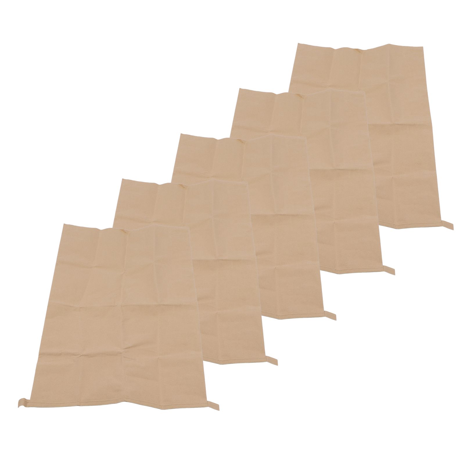 5Pcs Kraft Paper Composite Woven Bag Waterproof 100 X 50cm Leaf Storage Bag for Home Garden Courtyard Lawn - Image 4