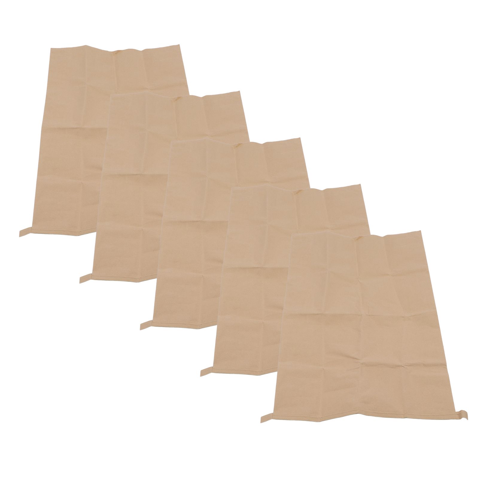 5Pcs Kraft Paper Composite Woven Bag Waterproof 100 X 50cm Leaf Storage Bag for Home Garden Courtyard Lawn - Image 5