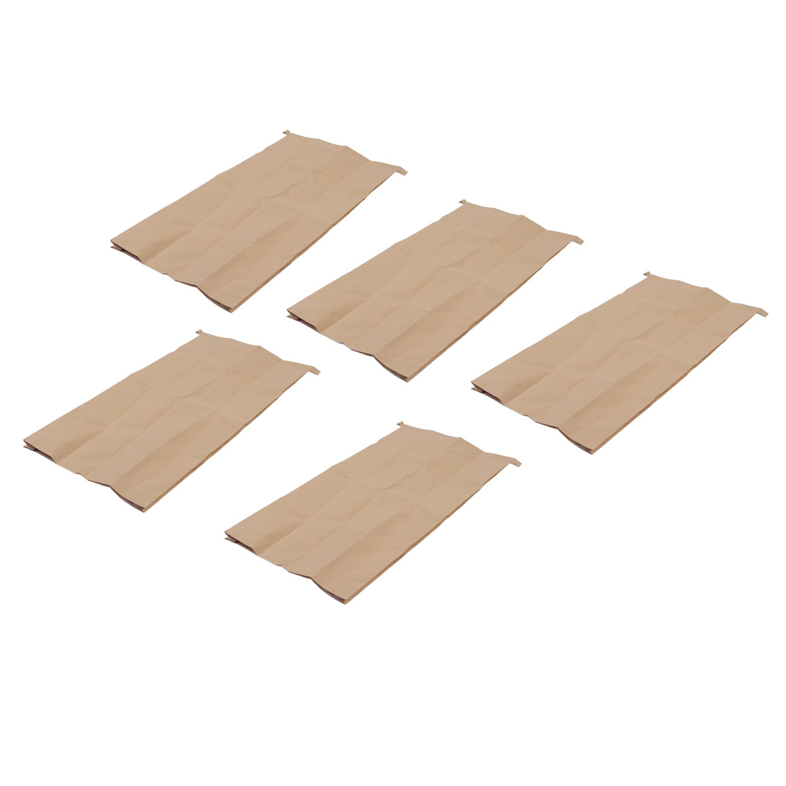 5Pcs Kraft Paper Composite Woven Bag Waterproof 100 X 50cm Leaf Storage Bag for Home Garden Courtyard Lawn - Image 8