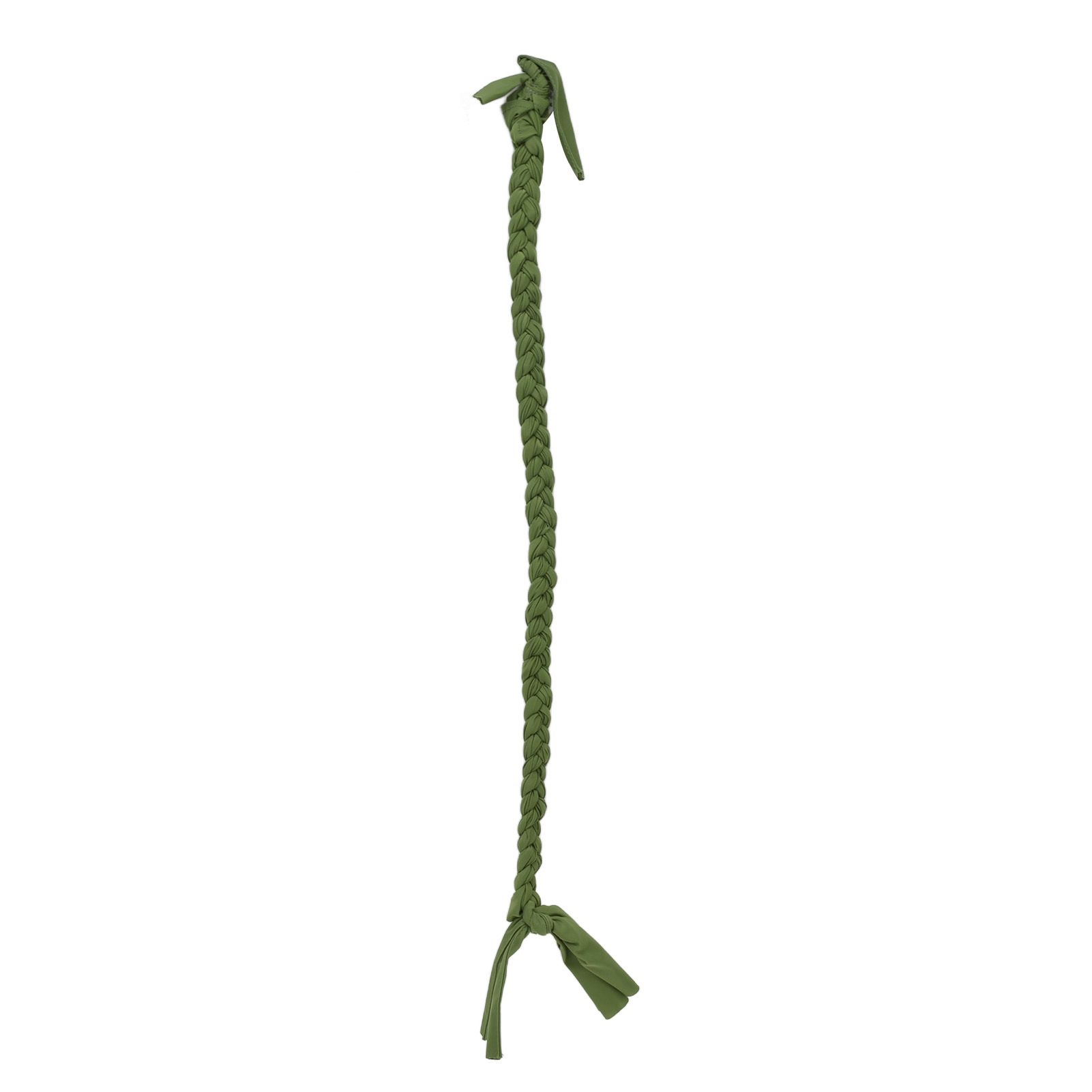 Extensions Braided Horse Tail Wrap Polyester Beautiful Protective Repellent Mosquito Protector for HorsesGreen - Image 1