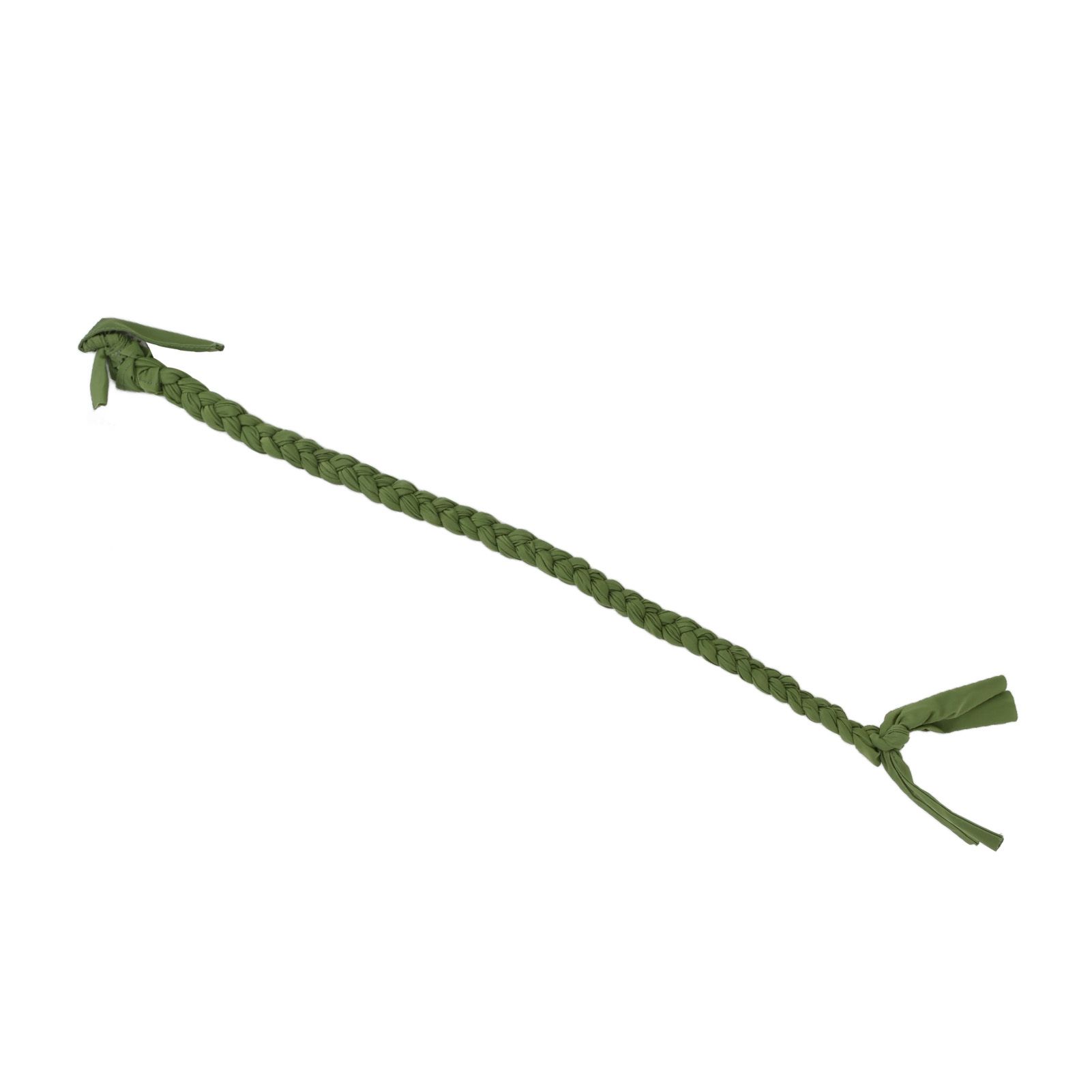 Extensions Braided Horse Tail Wrap Polyester Beautiful Protective Repellent Mosquito Protector for HorsesGreen - Image 2