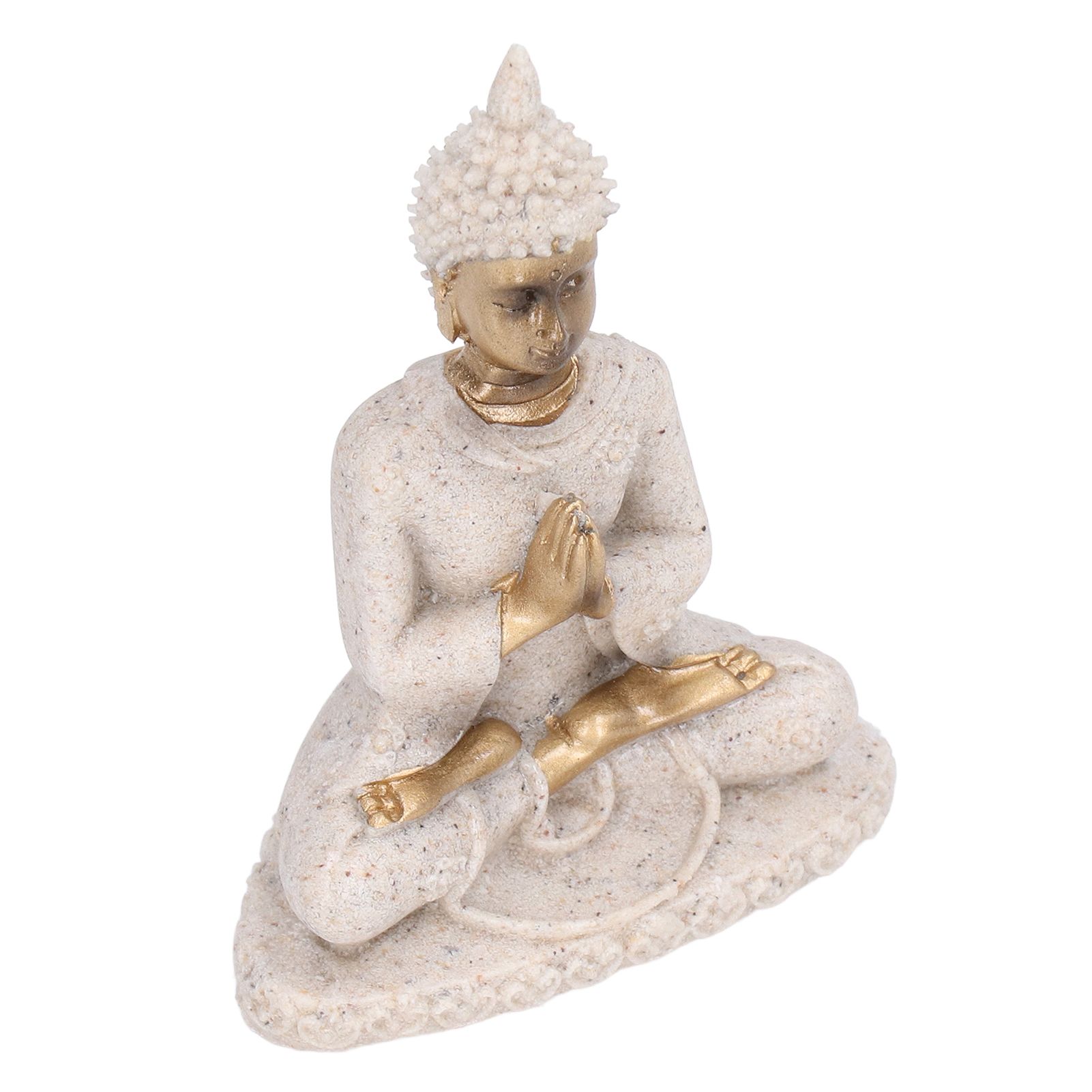 Buddha Statue Artisan Craftsmanship Clear Engraving Strong Frost Resistance Resin Meditating Buddha Statue for Hallway8138 - Image 2