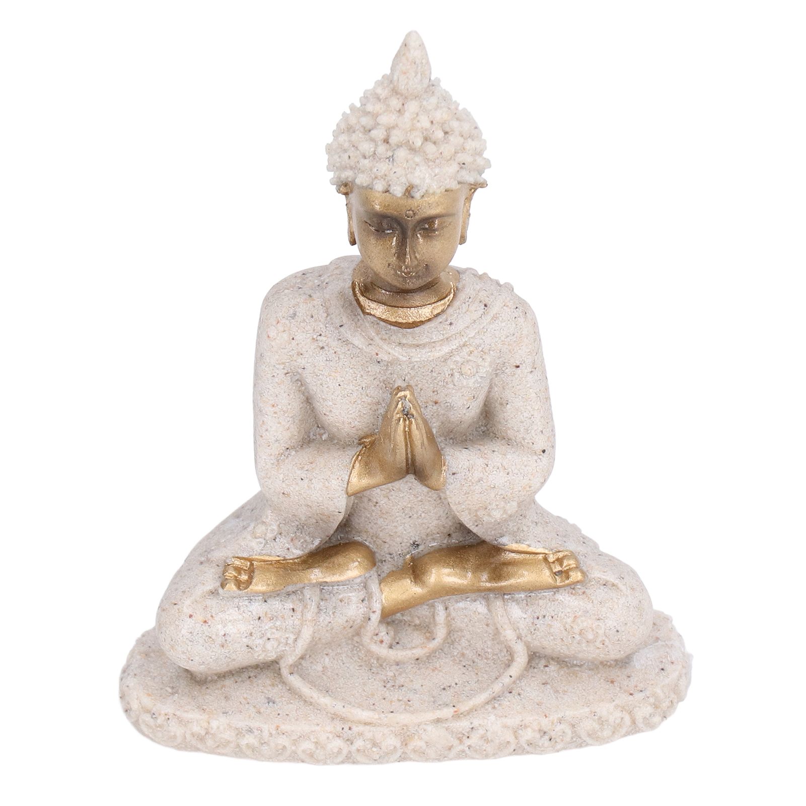Buddha Statue Artisan Craftsmanship Clear Engraving Strong Frost Resistance Resin Meditating Buddha Statue for Hallway8138 - Image 3