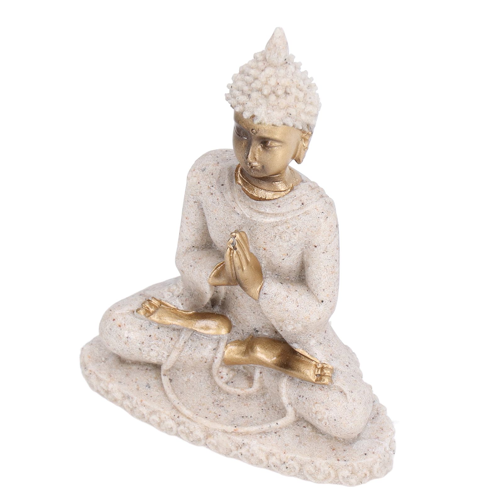 Buddha Statue Artisan Craftsmanship Clear Engraving Strong Frost Resistance Resin Meditating Buddha Statue for Hallway8138 - Image 6