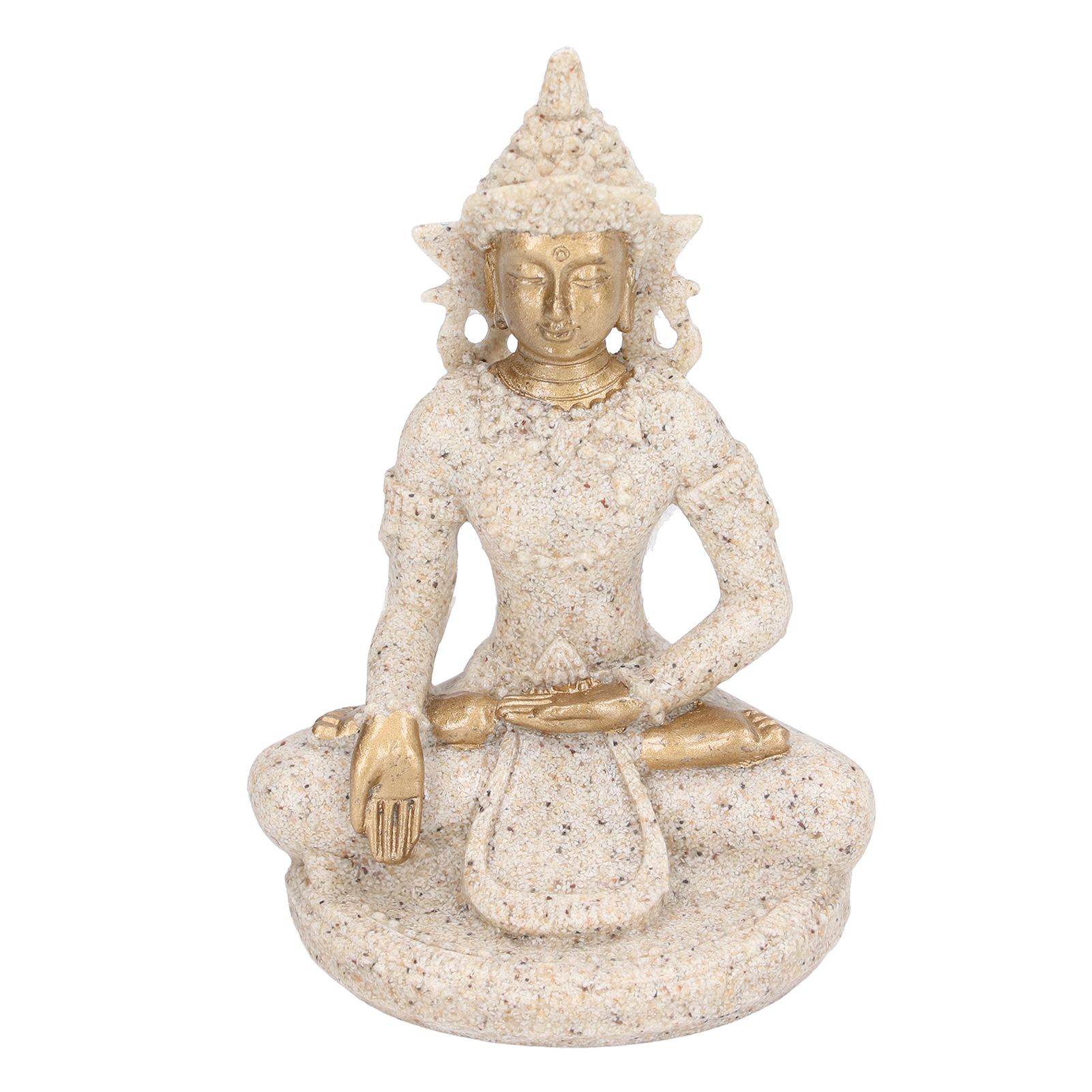 Buddha Statue Artisan Craftsmanship Clear Engraving Strong Frost Resistance Resin Meditating Buddha Statue for Hallway8135 - Image 3
