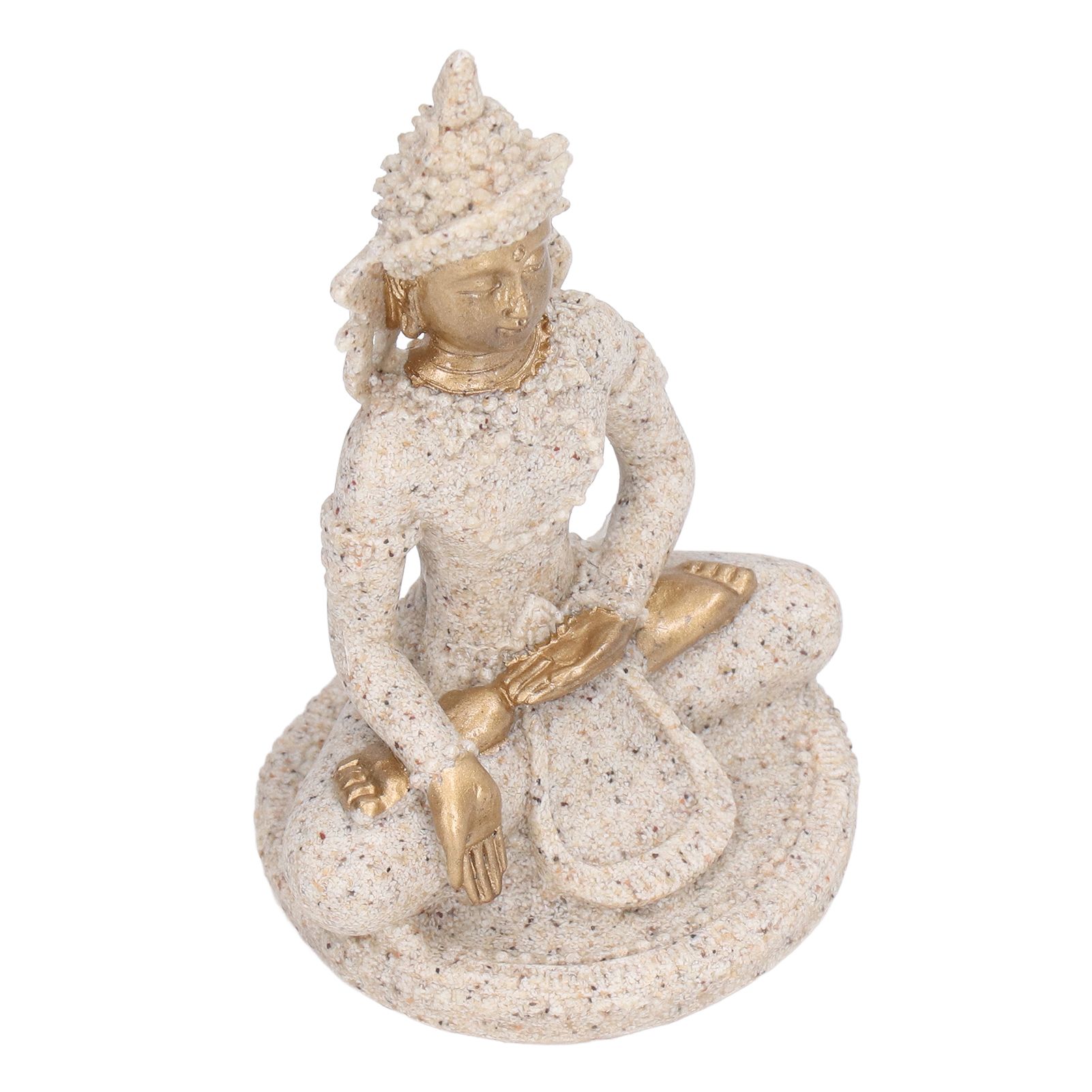 Buddha Statue Artisan Craftsmanship Clear Engraving Strong Frost Resistance Resin Meditating Buddha Statue for Hallway8135 - Image 4