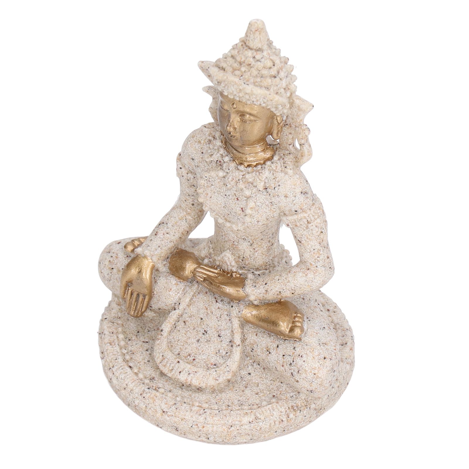 Buddha Statue Artisan Craftsmanship Clear Engraving Strong Frost Resistance Resin Meditating Buddha Statue for Hallway8135 - Image 6