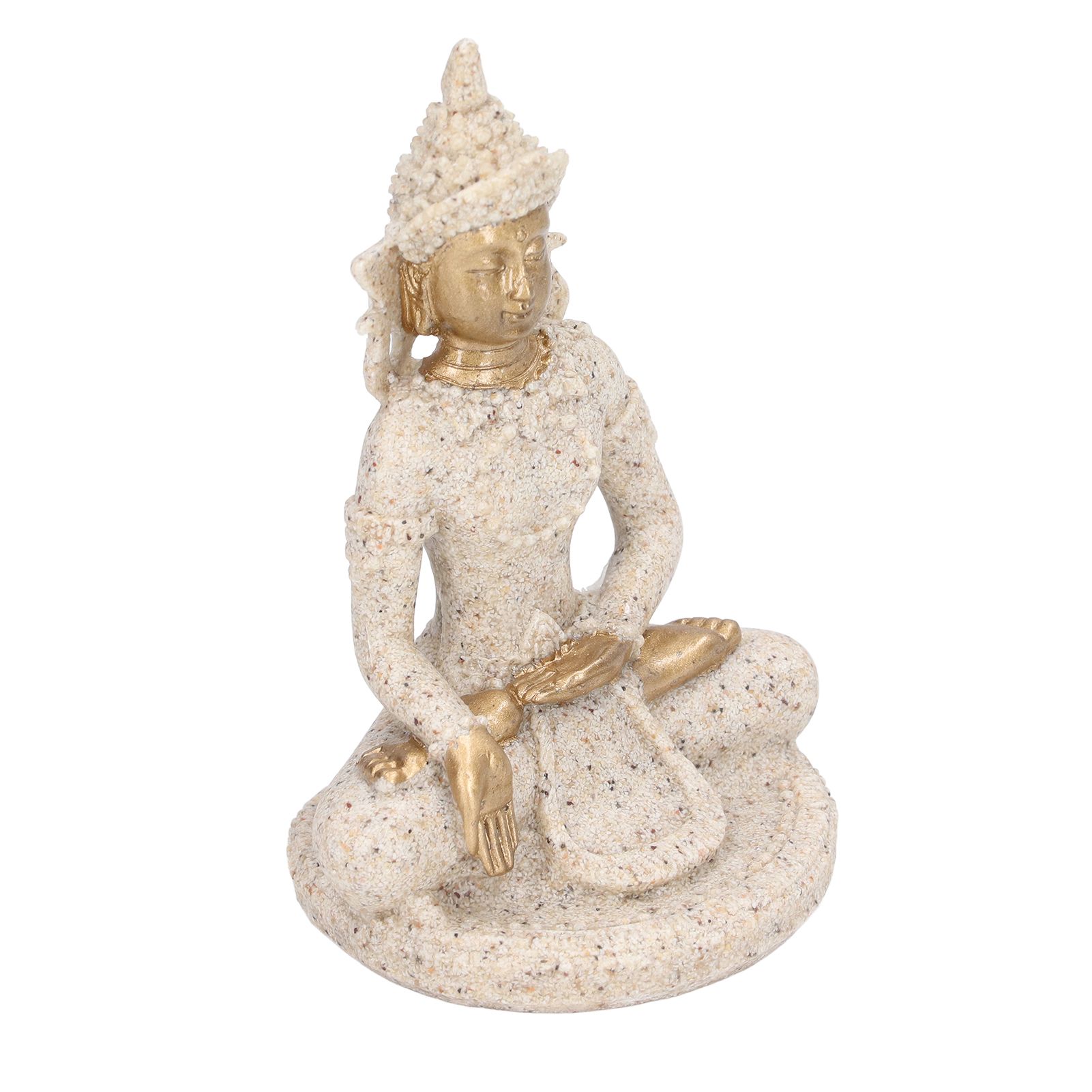 Buddha Statue Artisan Craftsmanship Clear Engraving Strong Frost Resistance Resin Meditating Buddha Statue for Hallway8135 - Image 7