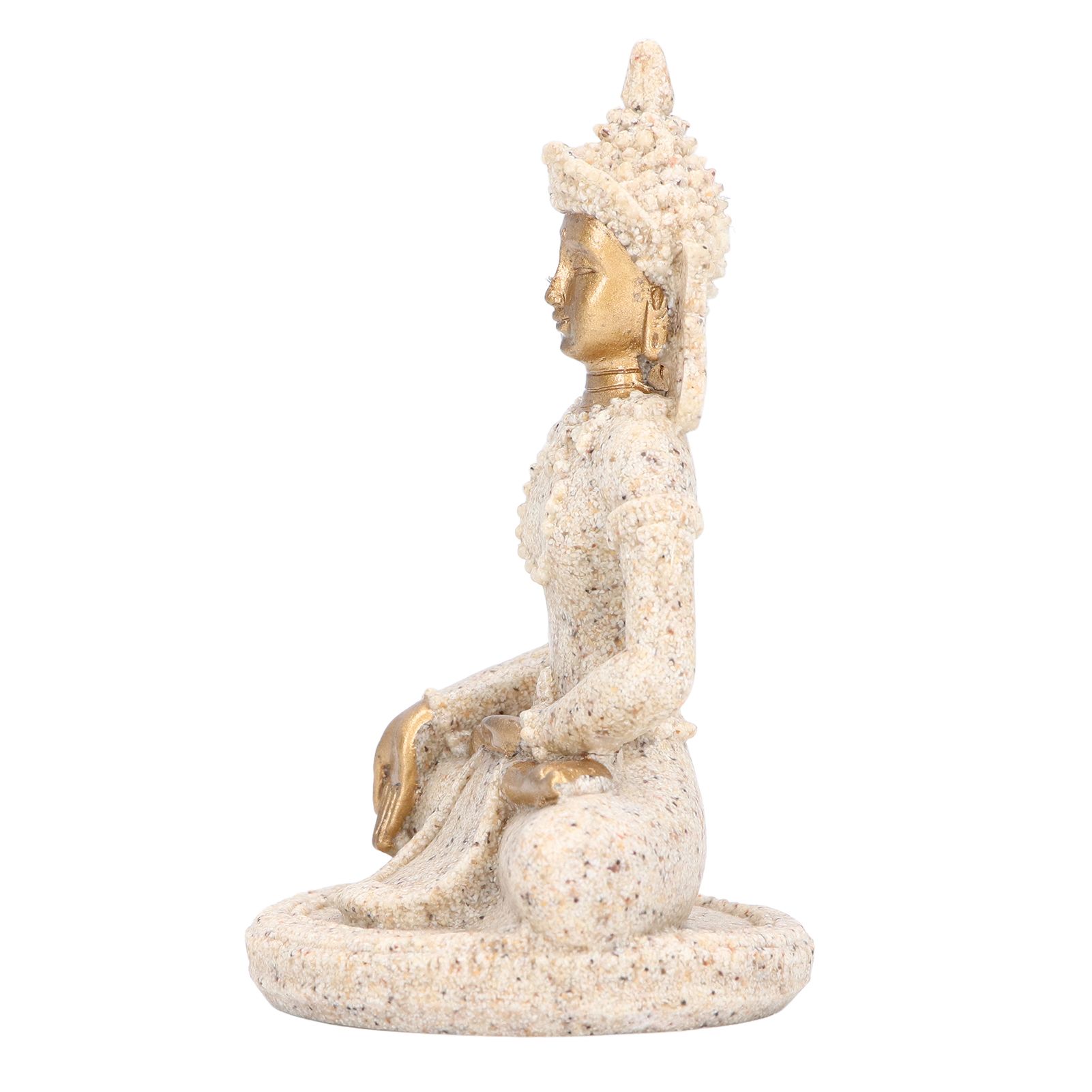 Buddha Statue Artisan Craftsmanship Clear Engraving Strong Frost Resistance Resin Meditating Buddha Statue for Hallway8135 - Image 8