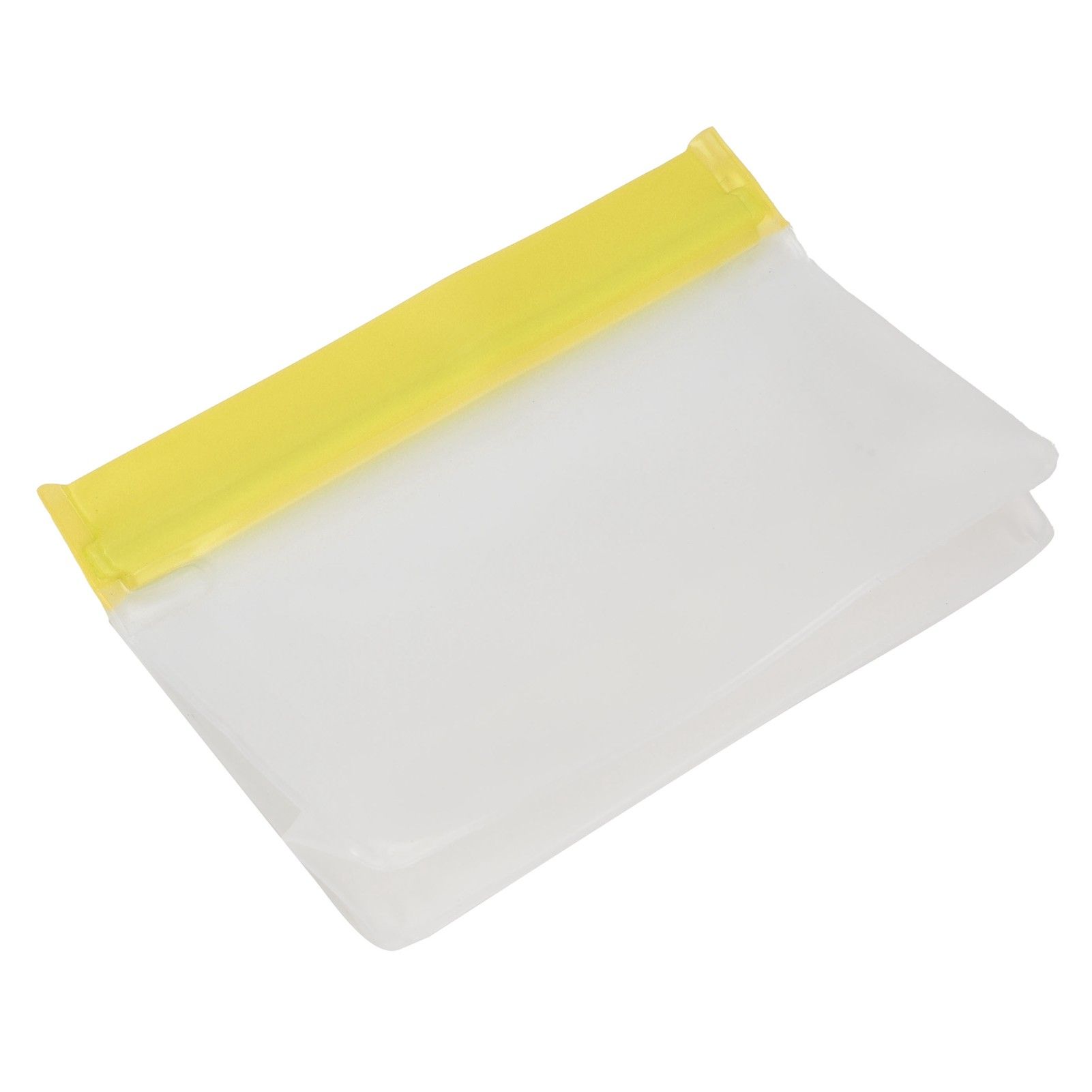 Silicone Bags Environmentally Friendly Leakproof Reusable Food Vegetables Storage Bags for HomeYellow Medium - Image 2