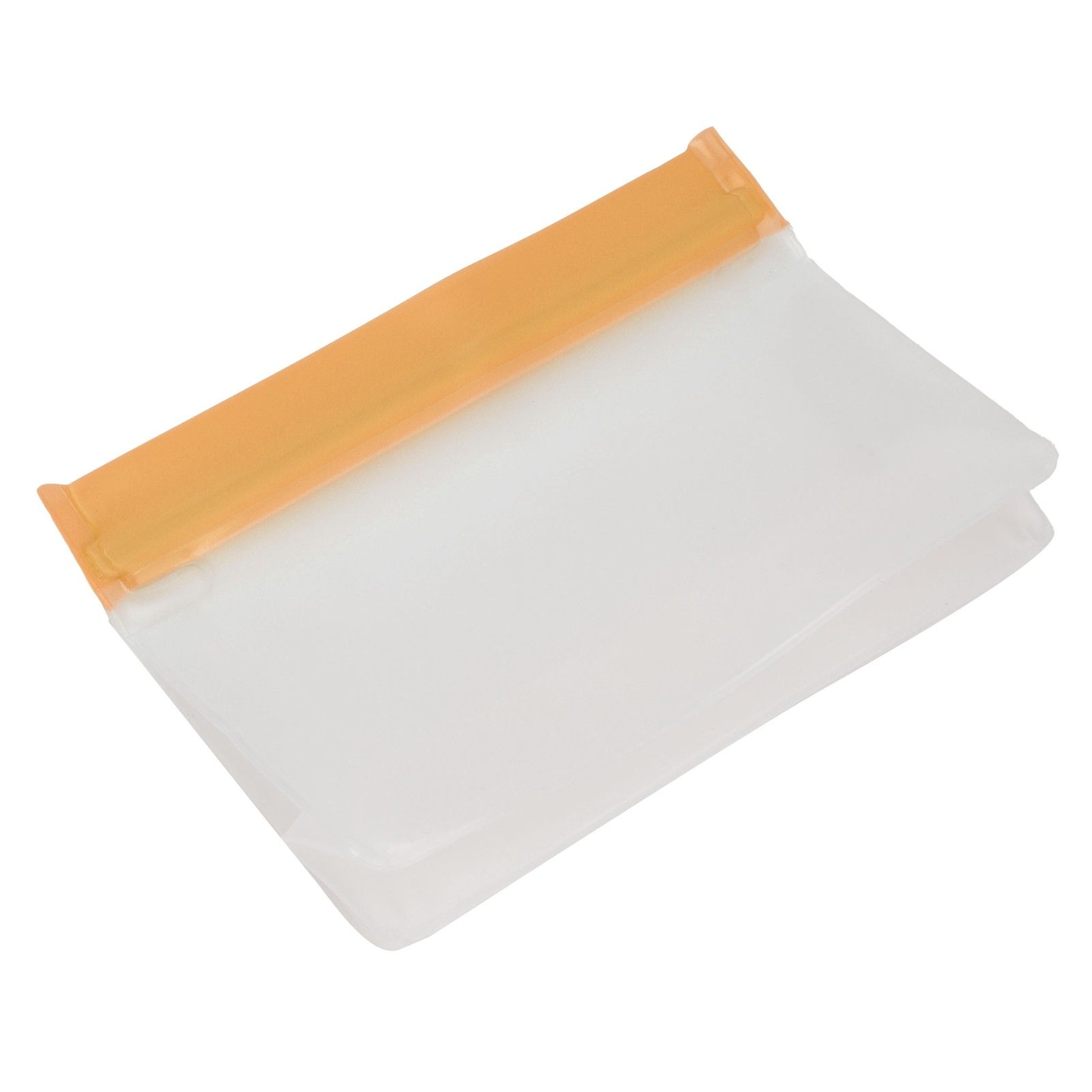 Silicone Bags Environmentally Friendly Leakproof Reusable Food Vegetables Storage Bags for HomeOrange Large - Image 2