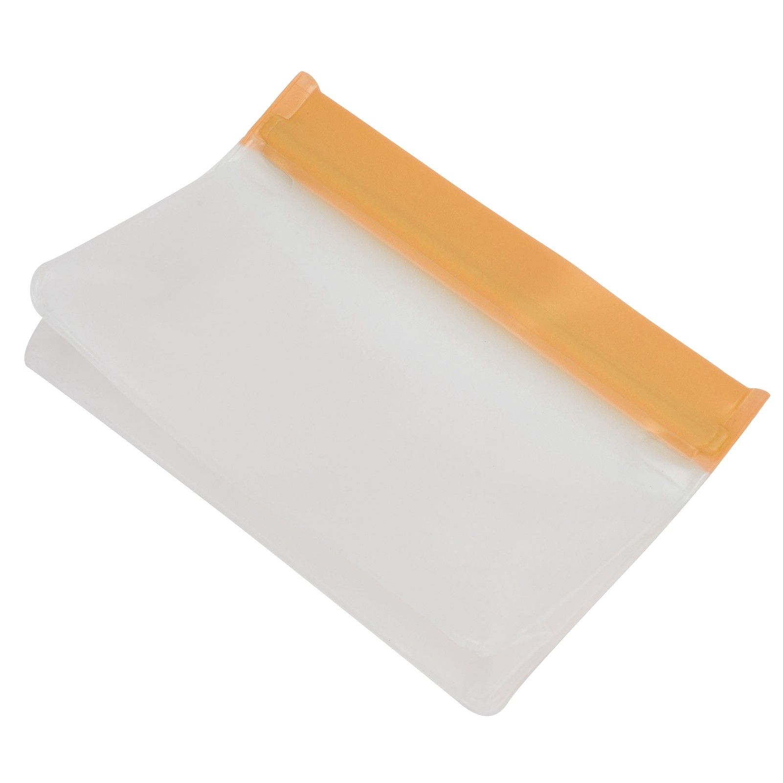 Silicone Bags Environmentally Friendly Leakproof Reusable Food Vegetables Storage Bags for HomeOrange Large - Image 3
