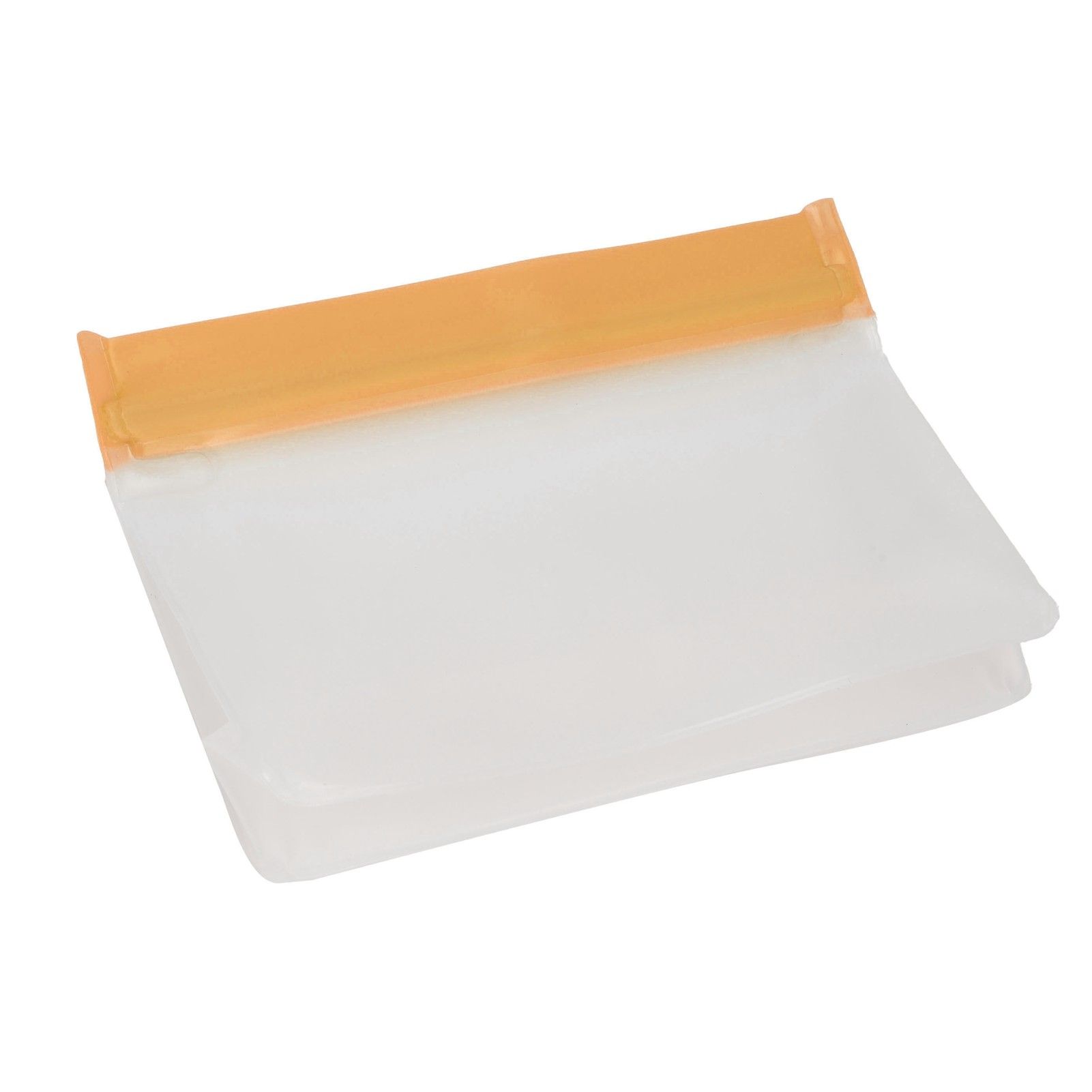 Silicone Bags Environmentally Friendly Leakproof Reusable Food Vegetables Storage Bags for HomeOrange Large - Image 7