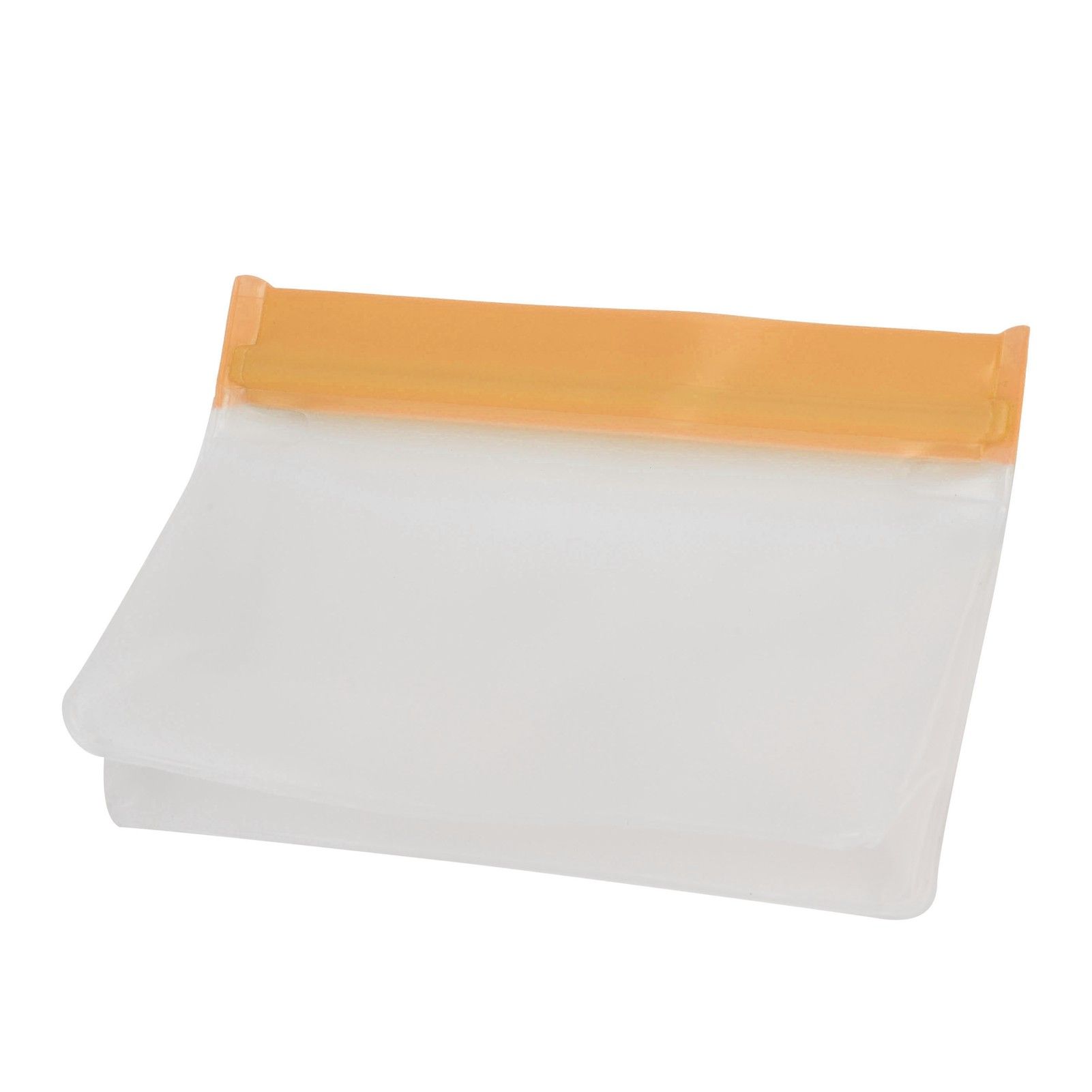 Silicone Bags Environmentally Friendly Leakproof Reusable Food Vegetables Storage Bags for HomeOrange Large - Image 8