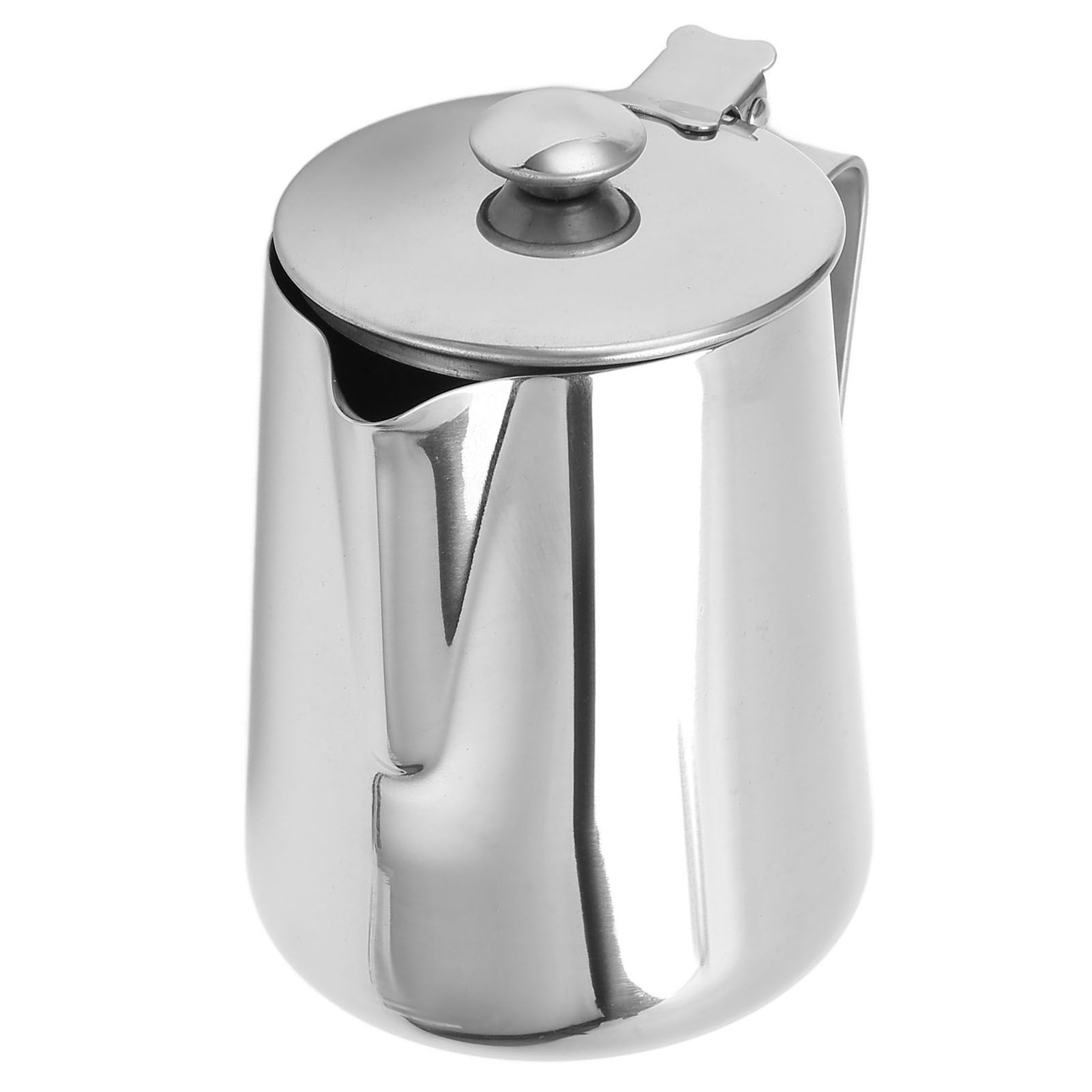 Milk Frothing Pitcher 304 Stainless Steel Milk Frother Coffee Cup with Cover for Home Coffee Shop1500ML - Image 3