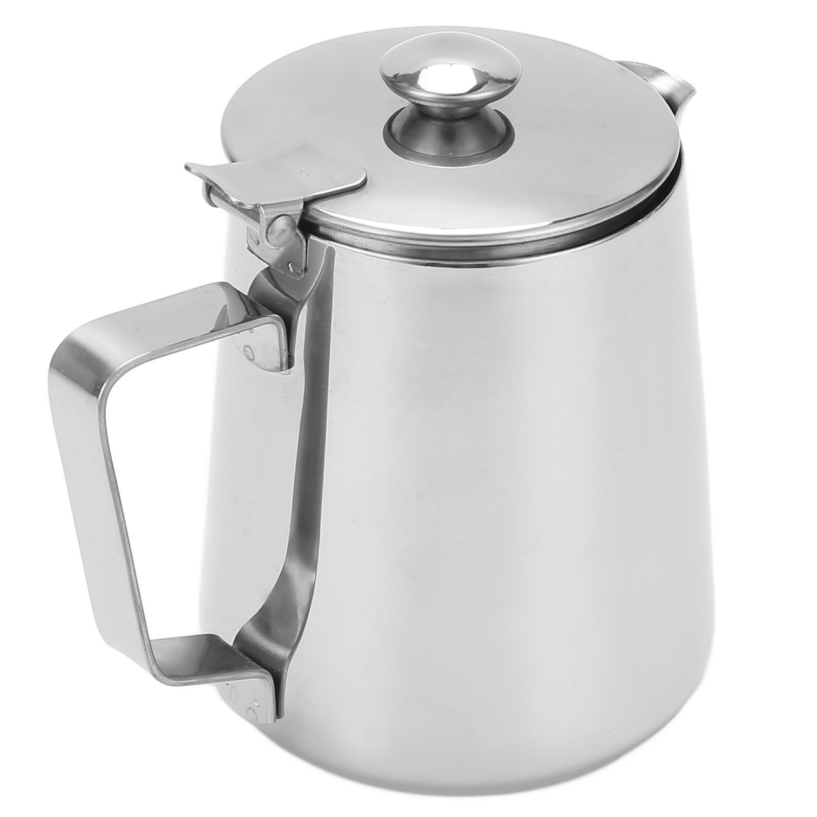 Milk Frothing Pitcher 304 Stainless Steel Milk Frother Coffee Cup with Cover for Home Coffee Shop1500ML - Image 4