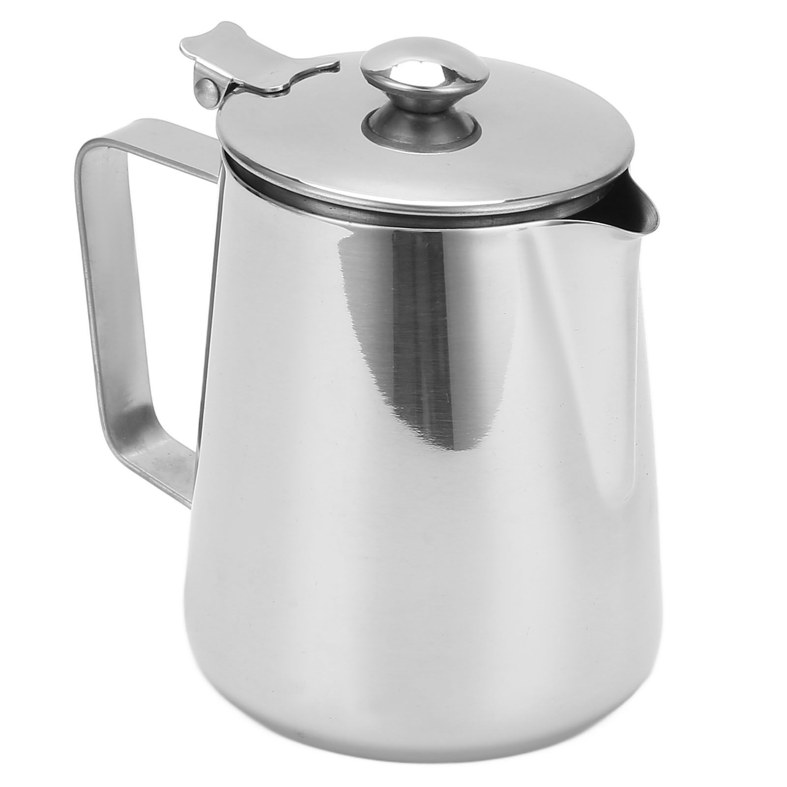 Milk Frothing Pitcher 304 Stainless Steel Milk Frother Coffee Cup with Cover for Home Coffee Shop1500ML - Image 5