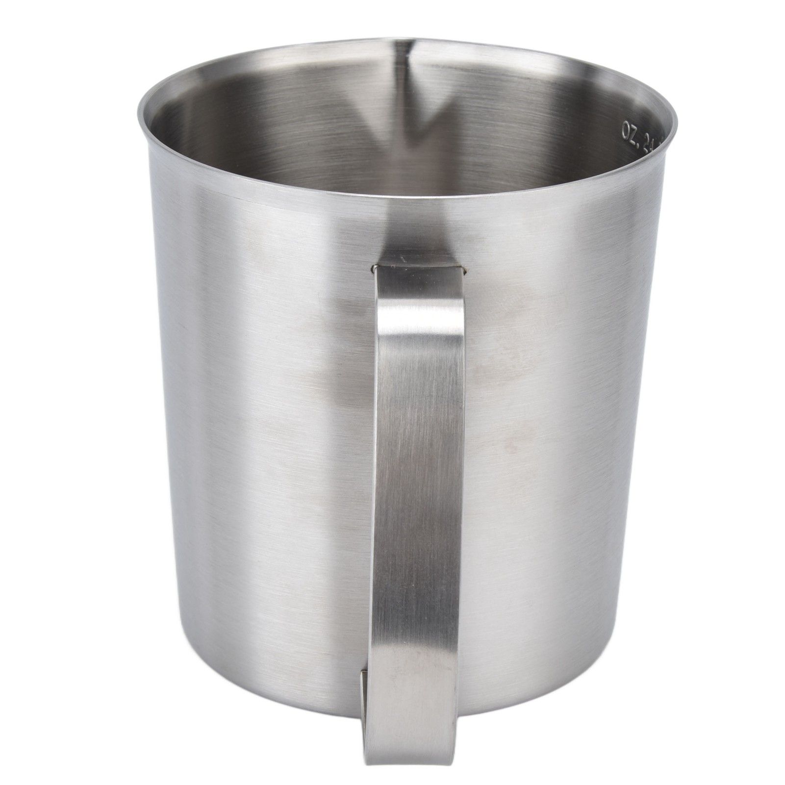Measuring Cup 304 Stainless Steel CorrosionResistant Coffee Milk Frothing Cup with Scale for Home Coffee Shop(700ML ) - Image 4