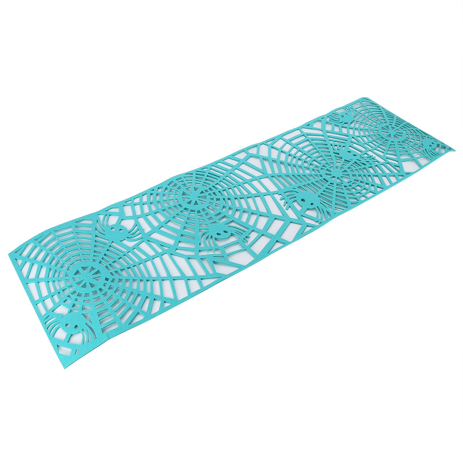 Rectangle Shape Tablecloth Hollow Out Table Runner for Wedding Household DecorationsGreen - Image 3