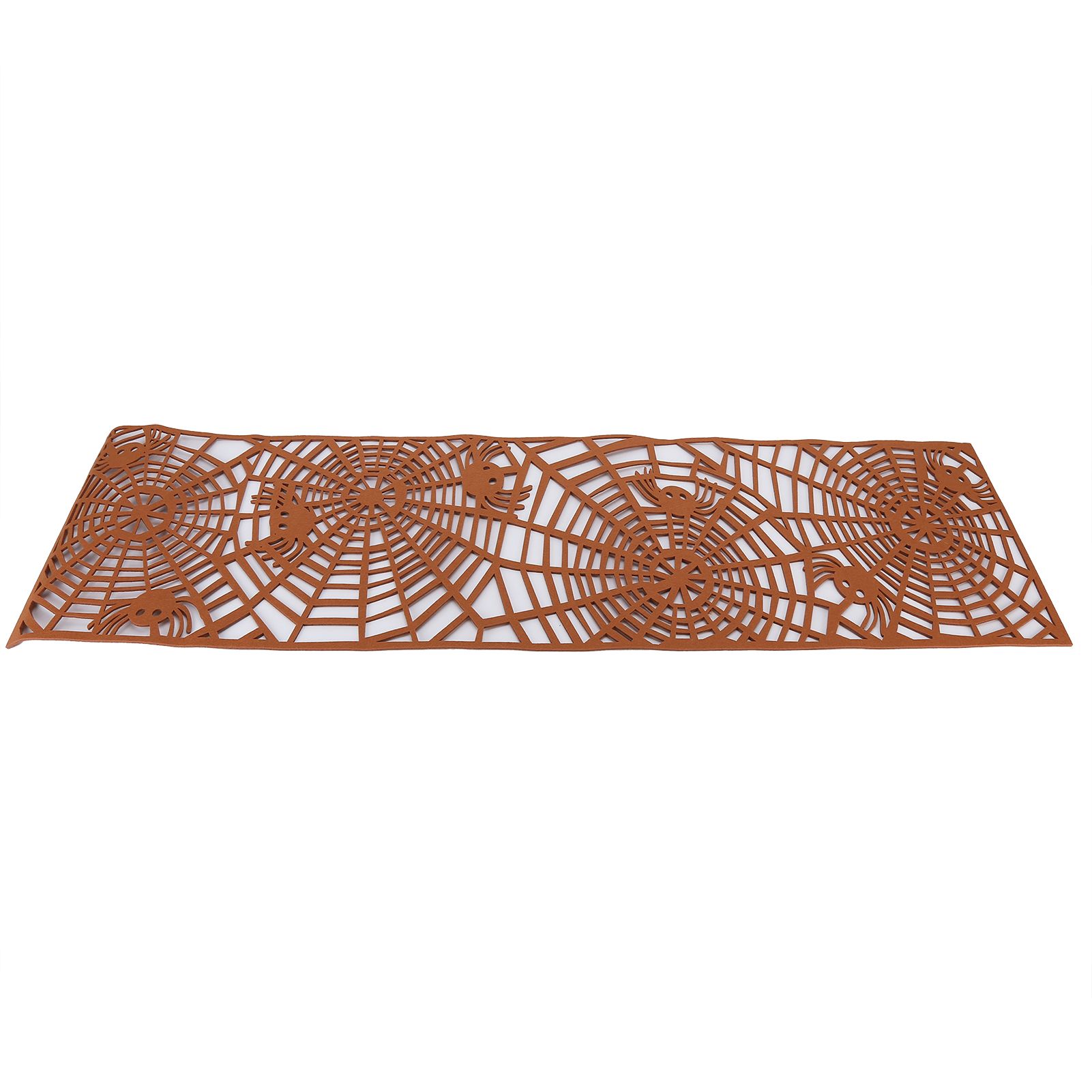 Rectangle Shape Tablecloth Hollow Out Table Runner for Wedding Household DecorationsBrown - Image 2