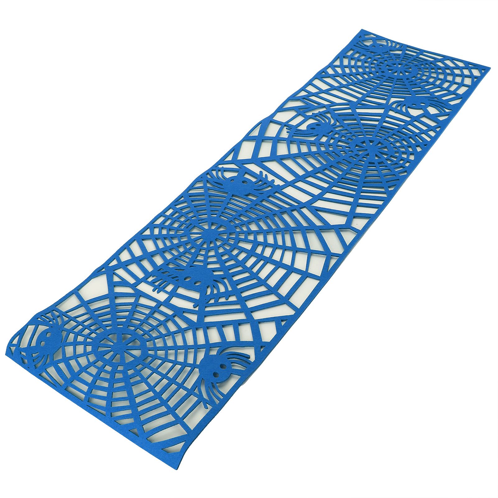 Rectangle Shape Tablecloth Hollow Out Table Runner for Wedding Household DecorationsLight Blue - Image 3
