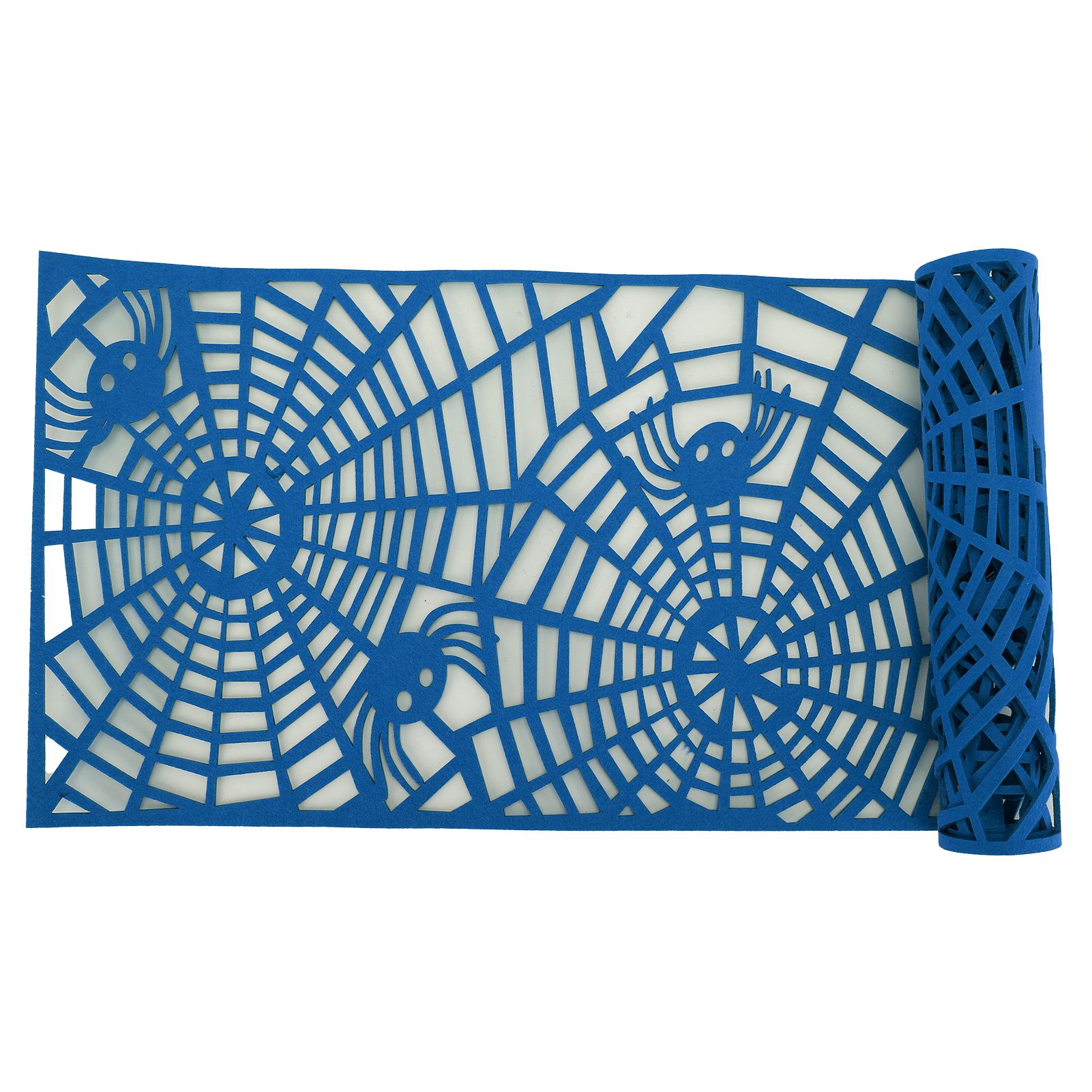 Rectangle Shape Tablecloth Hollow Out Table Runner for Wedding Household DecorationsLight Blue - Image 5