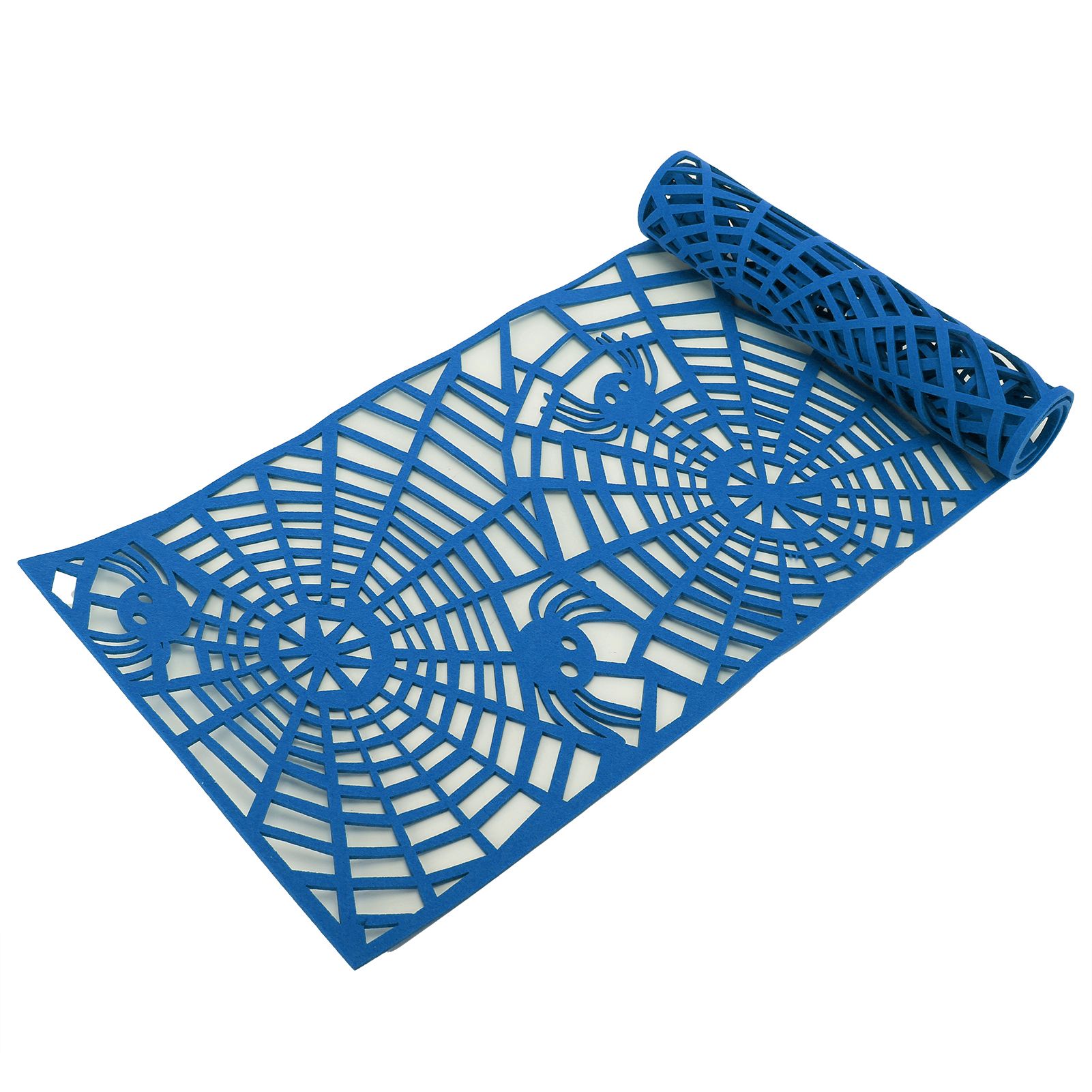 Rectangle Shape Tablecloth Hollow Out Table Runner for Wedding Household DecorationsLight Blue - Image 6