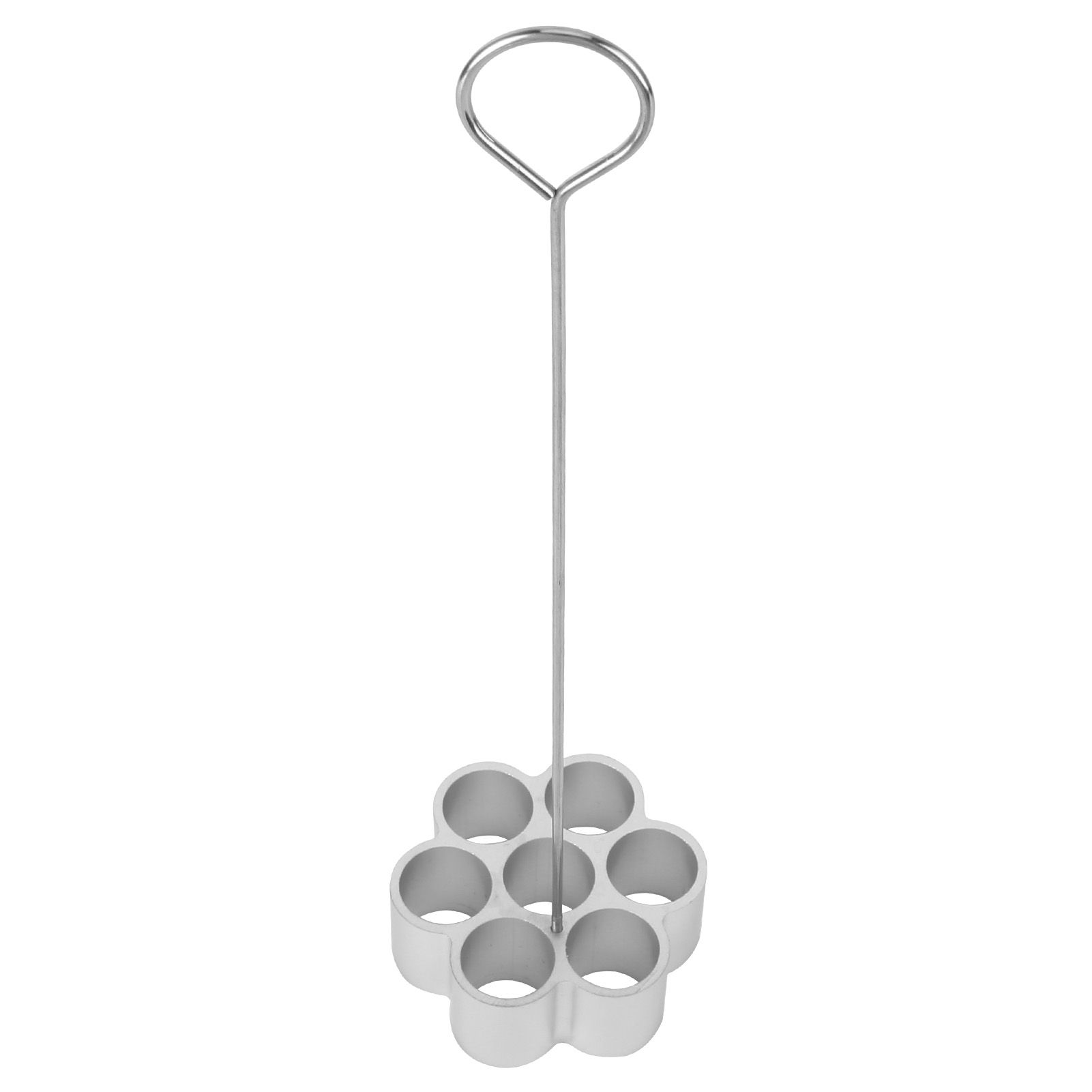 Aluminum Alloy DIY Baking Mold Dessert Beehive Shape Biscuits Donut Mold for Home Cake Shop7‑Hole Large - Image 1