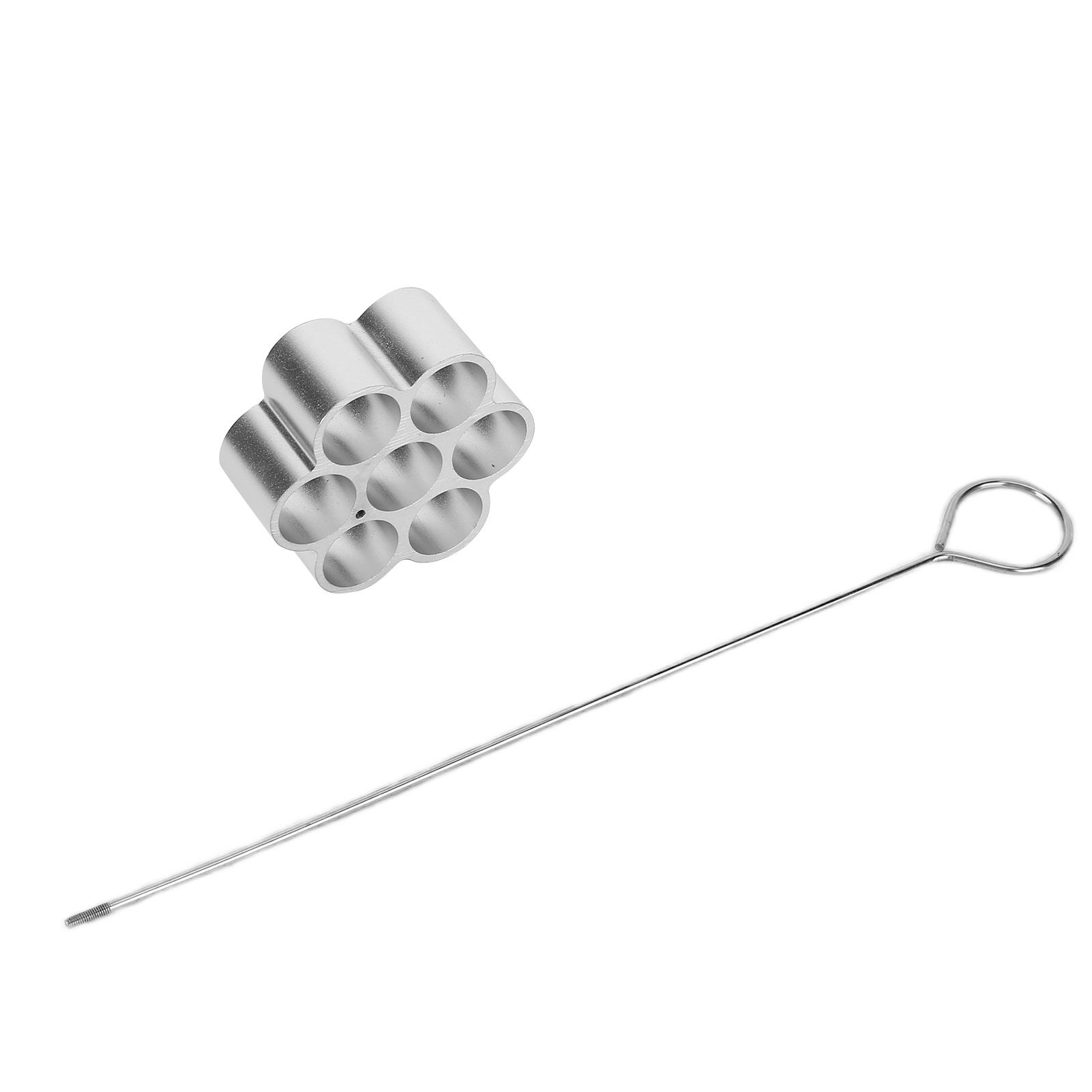 Aluminum Alloy DIY Baking Mold Dessert Beehive Shape Biscuits Donut Mold for Home Cake Shop7‑Hole Large - Image 2