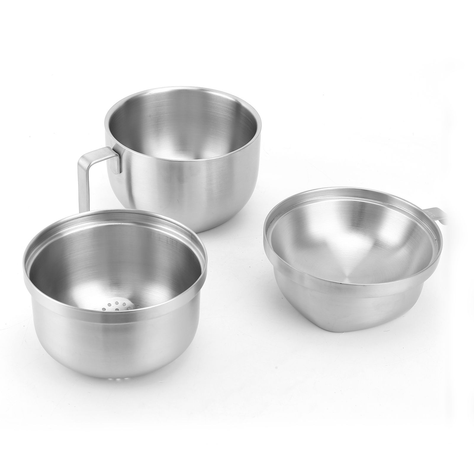 Korean Noodle Bowl Double‑Layer Household Bibimbap Noodles Cold Noodle Dishes Ramen Noodle Soup Bowl - Image 1