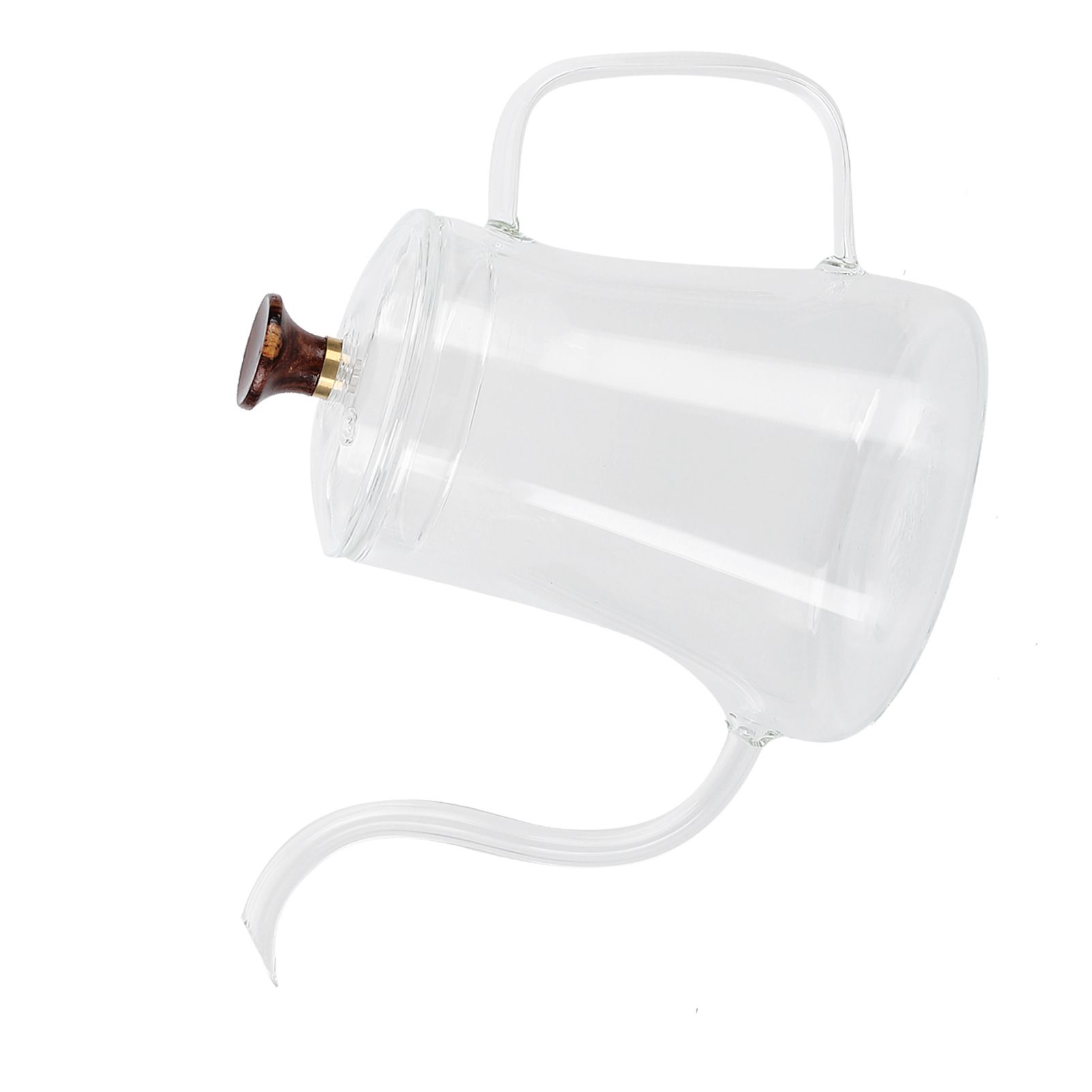 Glass Coffee Pot Swan Neck Thin Mouth Kettle HandMade Coffee Maker Pour Over Kettle(600 ml ) - Image 5