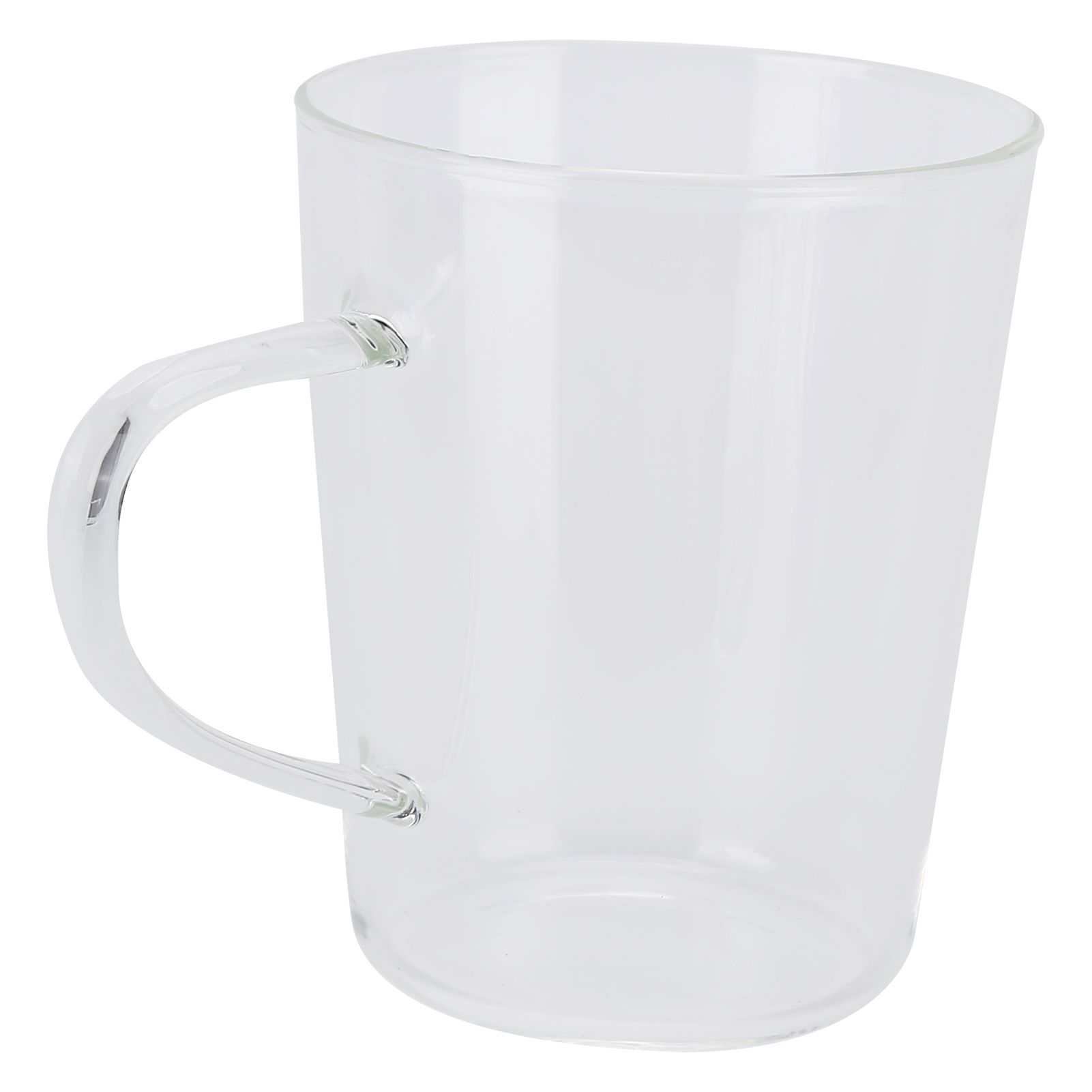 380ml Milk Cup High Borosilicate Glass Thermal Easy to Clean Glass Mug for Kitchens Hotels Coffee ShopsTransparent - Image 3