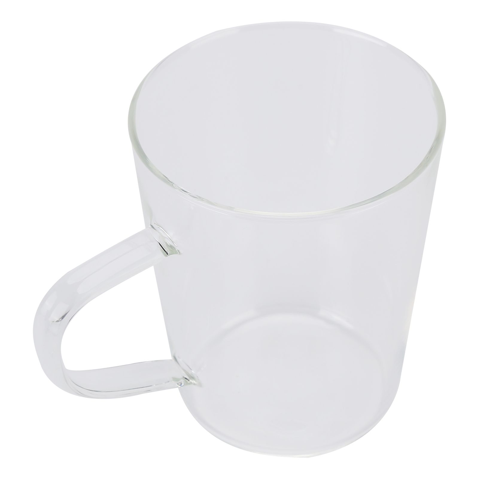 380ml Milk Cup High Borosilicate Glass Thermal Easy to Clean Glass Mug for Kitchens Hotels Coffee ShopsTransparent - Image 4