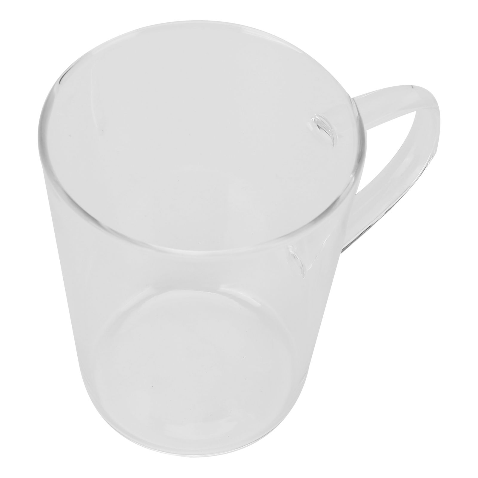 380ml Milk Cup High Borosilicate Glass Thermal Easy to Clean Glass Mug for Kitchens Hotels Coffee ShopsTransparent - Image 6