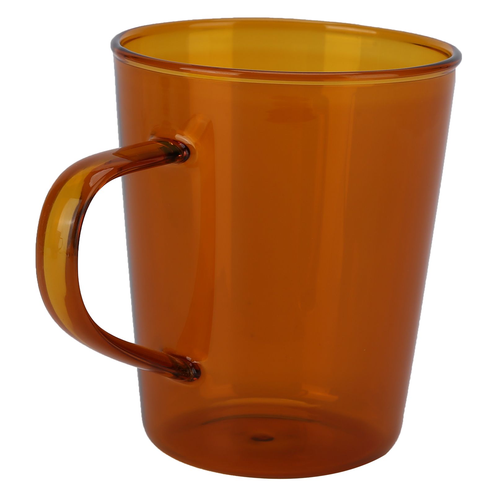 380ml Milk Cup High Borosilicate Glass Thermal Easy to Clean Glass Mug for Kitchens Hotels Coffee ShopsBrown - Image 3