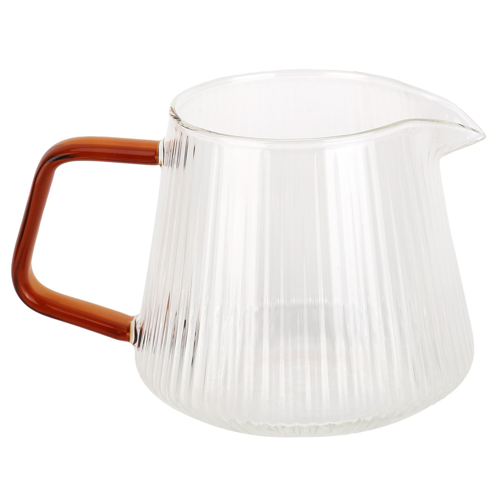 Coffee Cup High Borosilicate Transparent Thickened Tea Cup with Handle for Home Coffee Shop350ml - Image 4