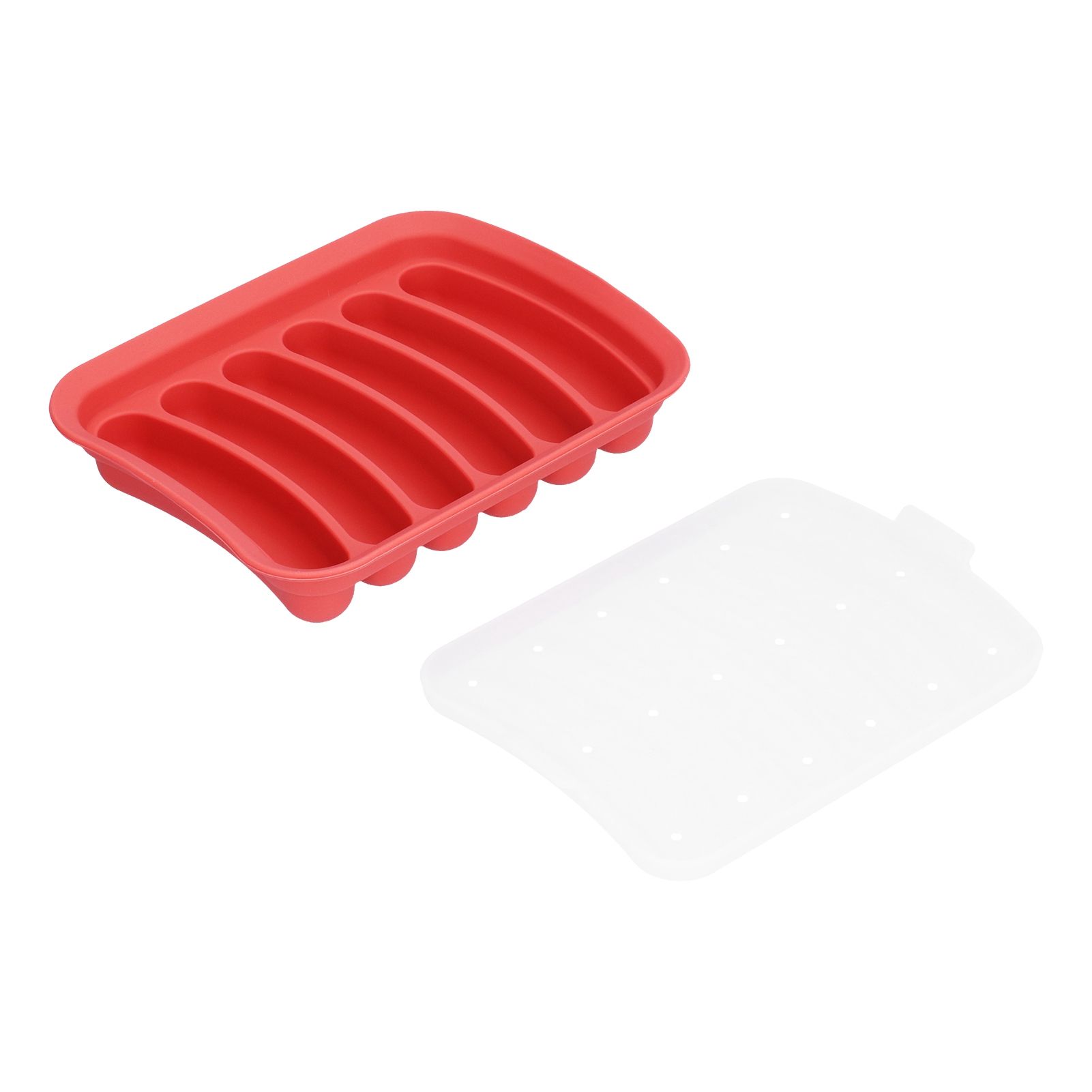 Sausage Mold Food Grade Silicone Nonstick Sausage Maker Molds Homemade Hot Dogs Mold DIY Baking Tools for Home Kitchen Restaurant HotelRed - Image 3