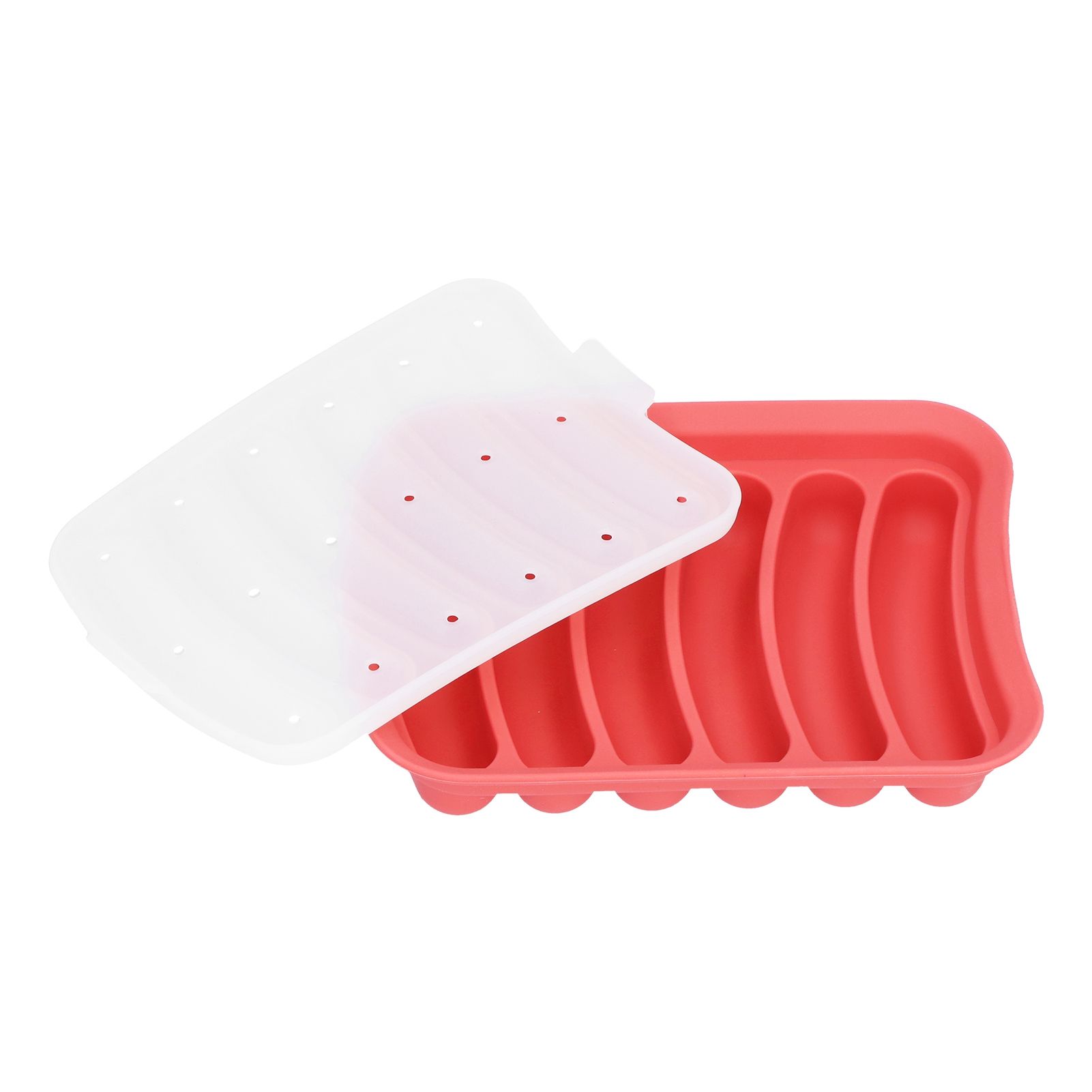 Sausage Mold Food Grade Silicone Nonstick Sausage Maker Molds Homemade Hot Dogs Mold DIY Baking Tools for Home Kitchen Restaurant HotelRed - Image 7