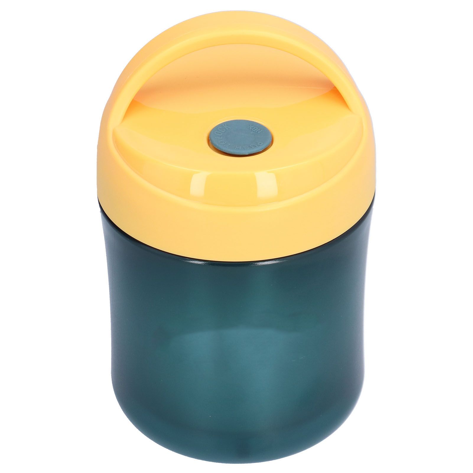 Insulated Food Jar 500ml 304 Stainless Steel Silicone Waterproof Keep Warm Lunch Box for SoupYellow - Image 5