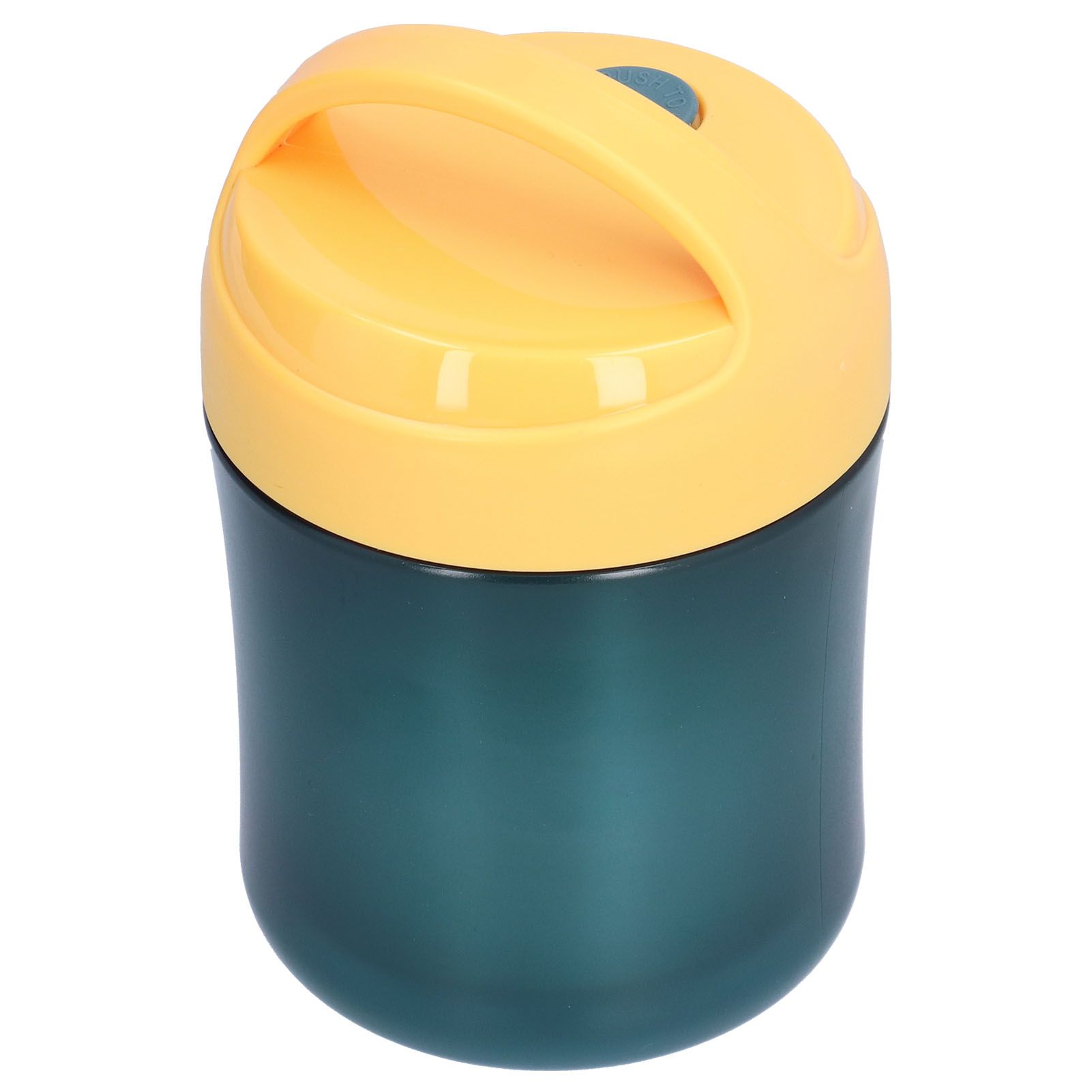 Insulated Food Jar 500ml 304 Stainless Steel Silicone Waterproof Keep Warm Lunch Box for SoupYellow - Image 7